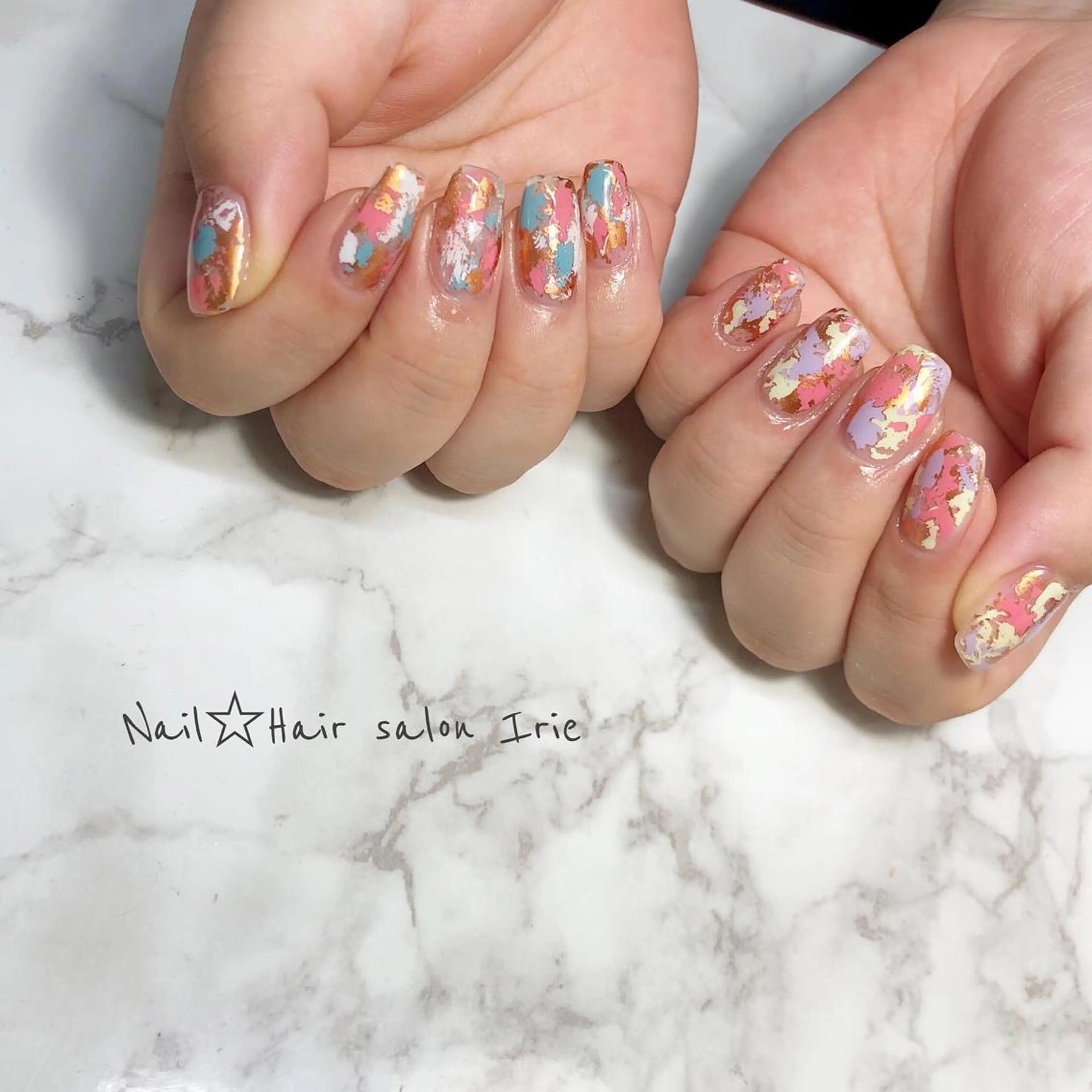 ネイル ハンドネイル Hair salon Irie所属・與儀 知佳のネイルデザイン