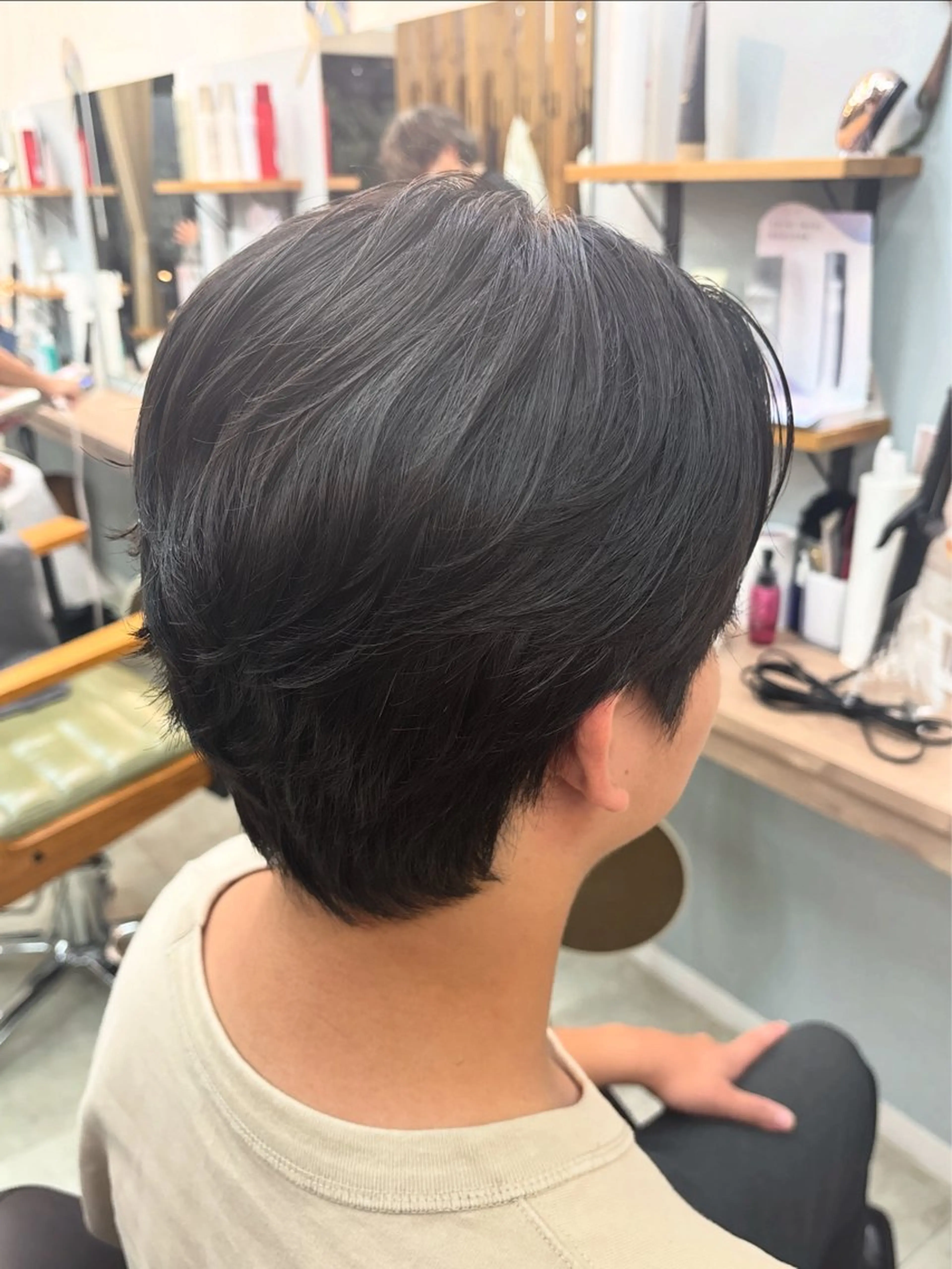 メンズカット+パーマの写真