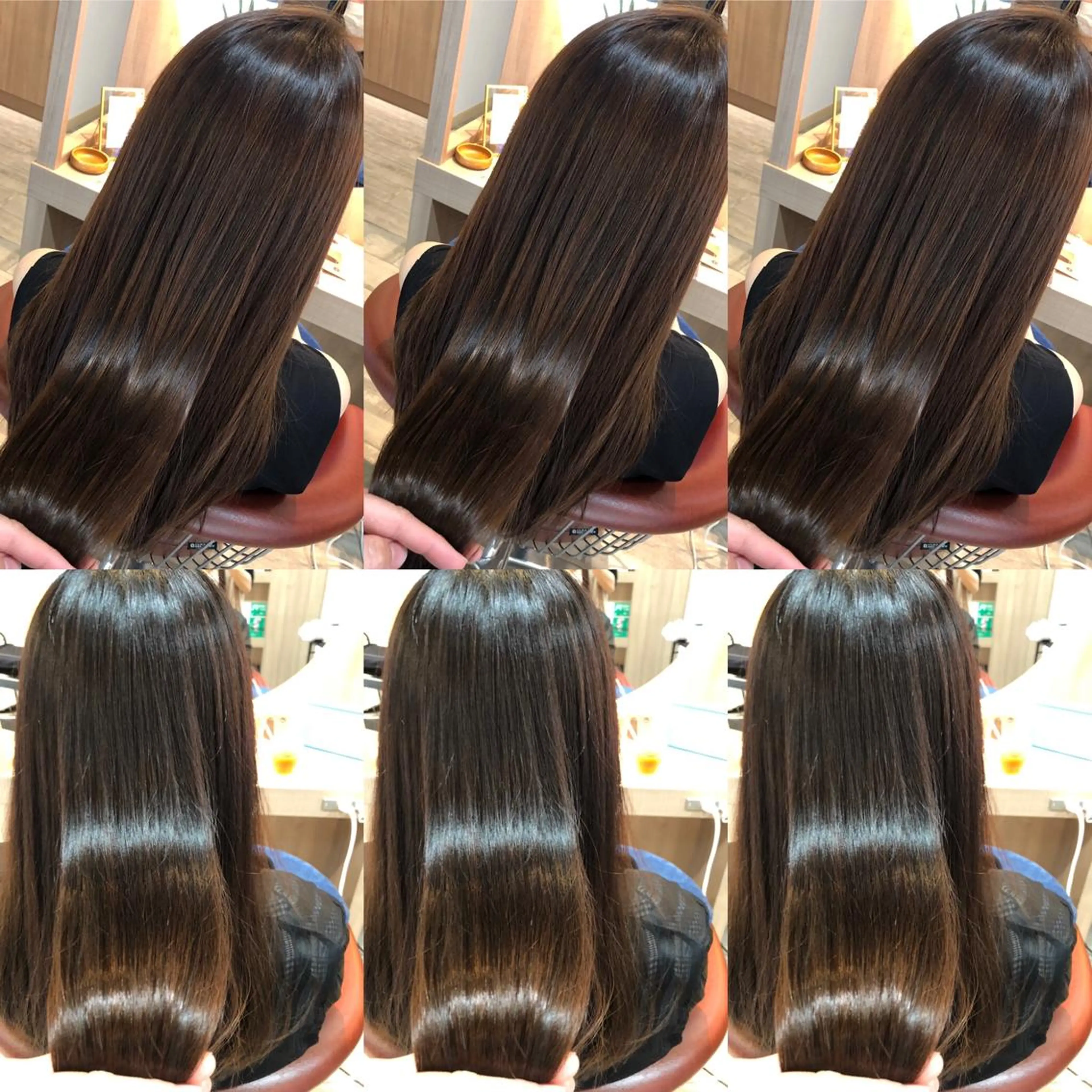 ロング カット 縮毛矯正 トリートメント 美髪応援！ツヤ髪 🦩対馬🦩のヘアスタイル