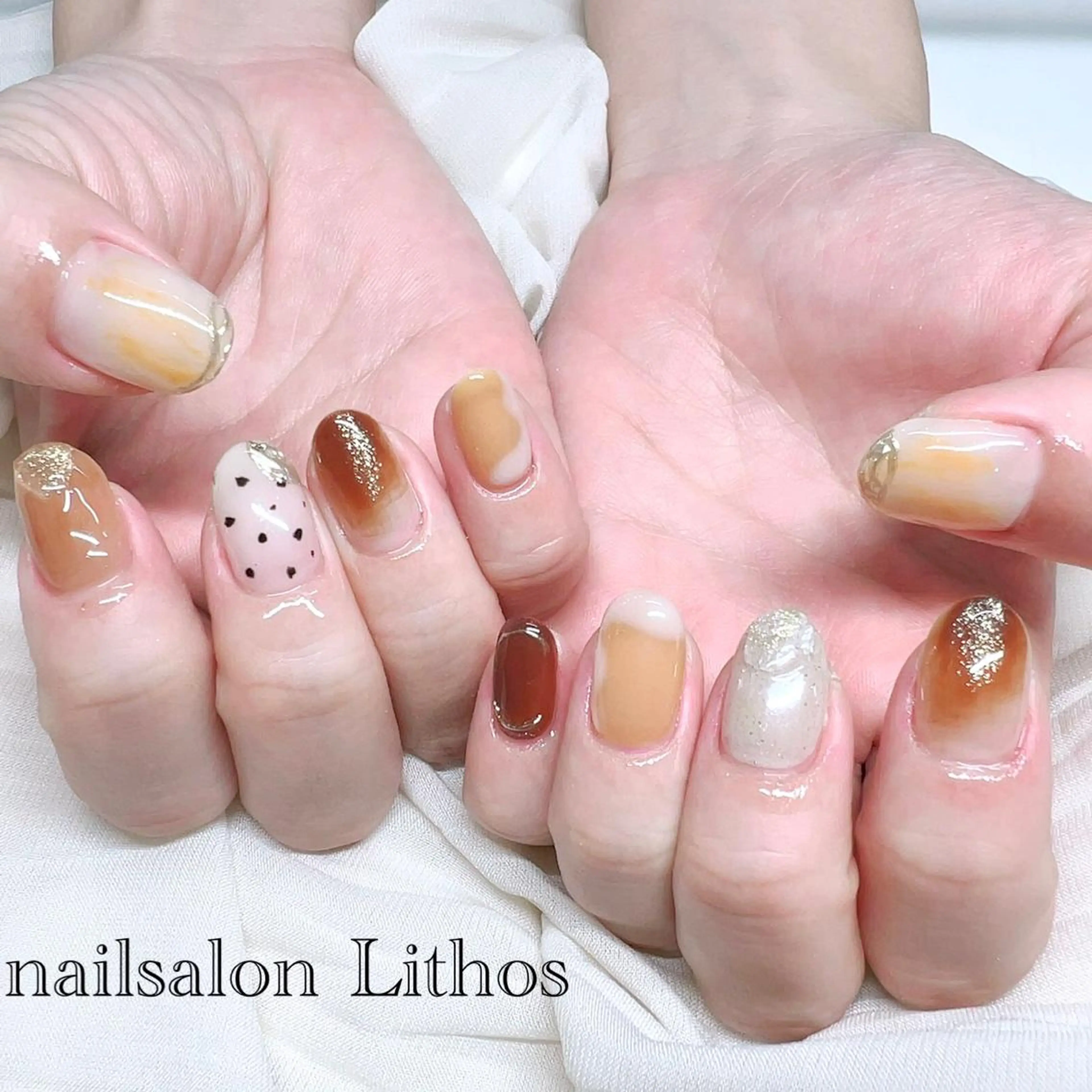 ネイル ハンドネイル nailsalon Lithos所属・nailsalon Recontreのネイルデザイン