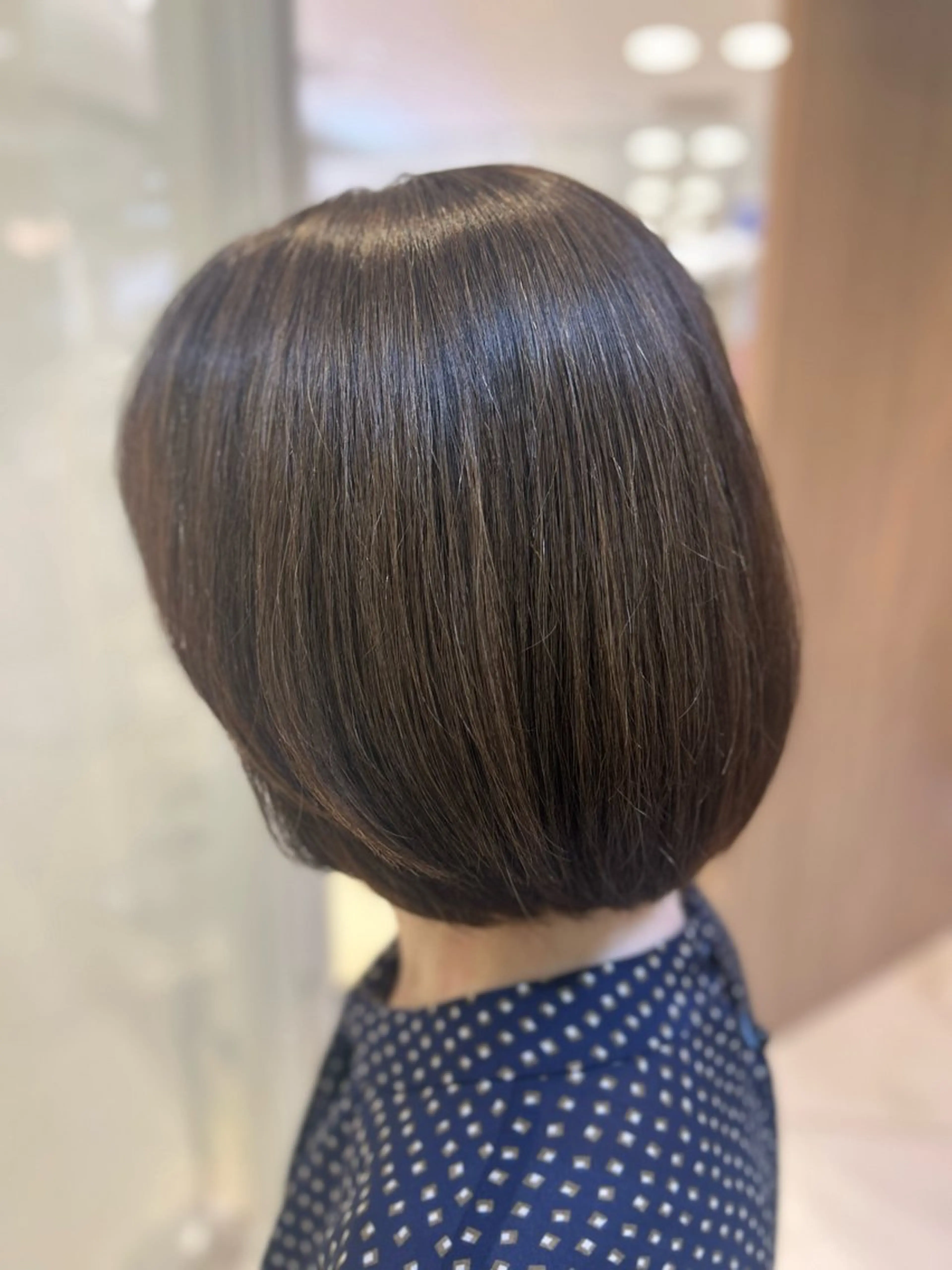 ショート カラー 艶質改善/縮毛矯正 ササキナツミのヘアスタイル