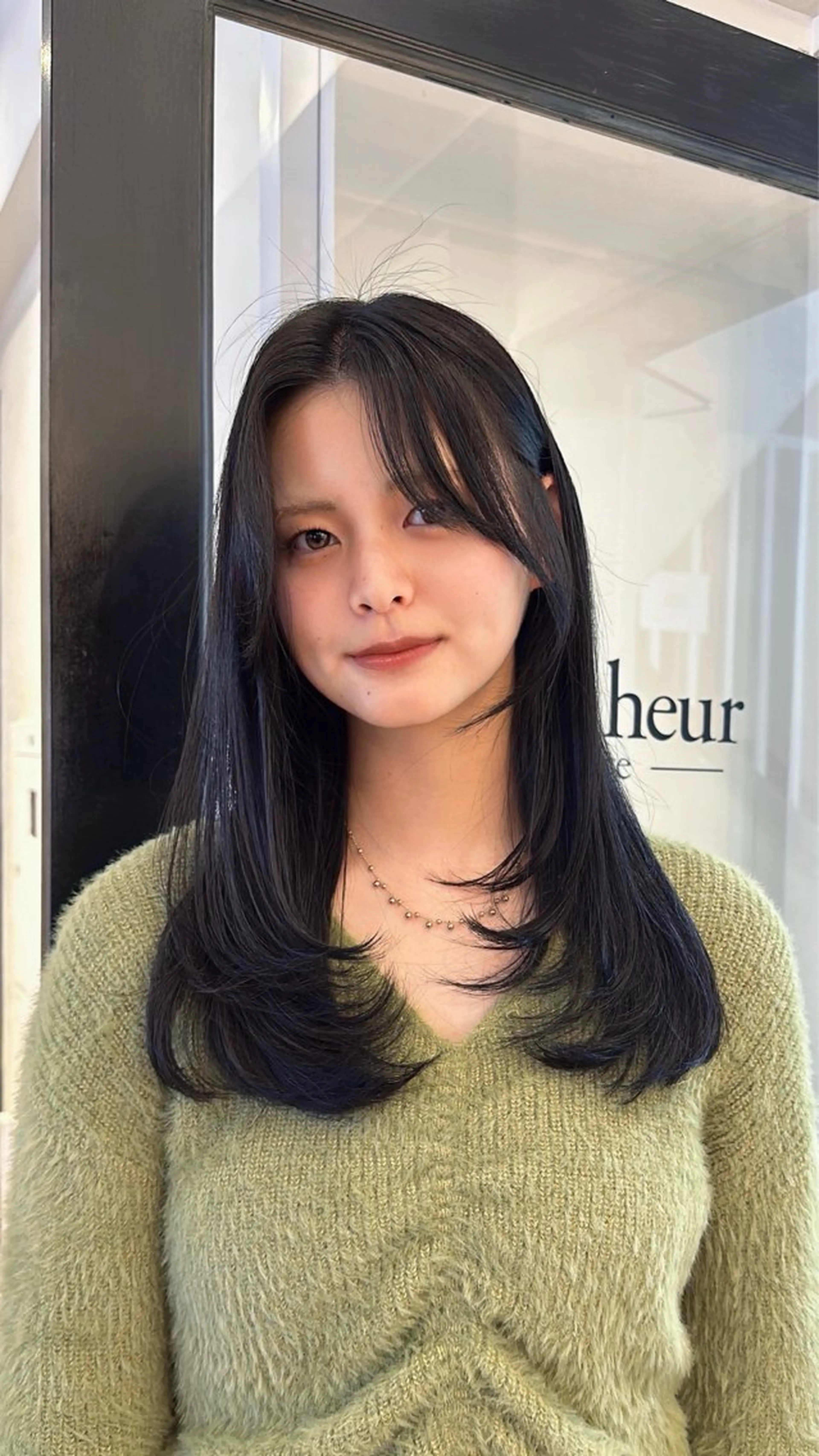 ミディアム La bonheur hair reve 池袋店所属・🐈‍⬛ マナカ🐈‍⬛のヘアスタイル