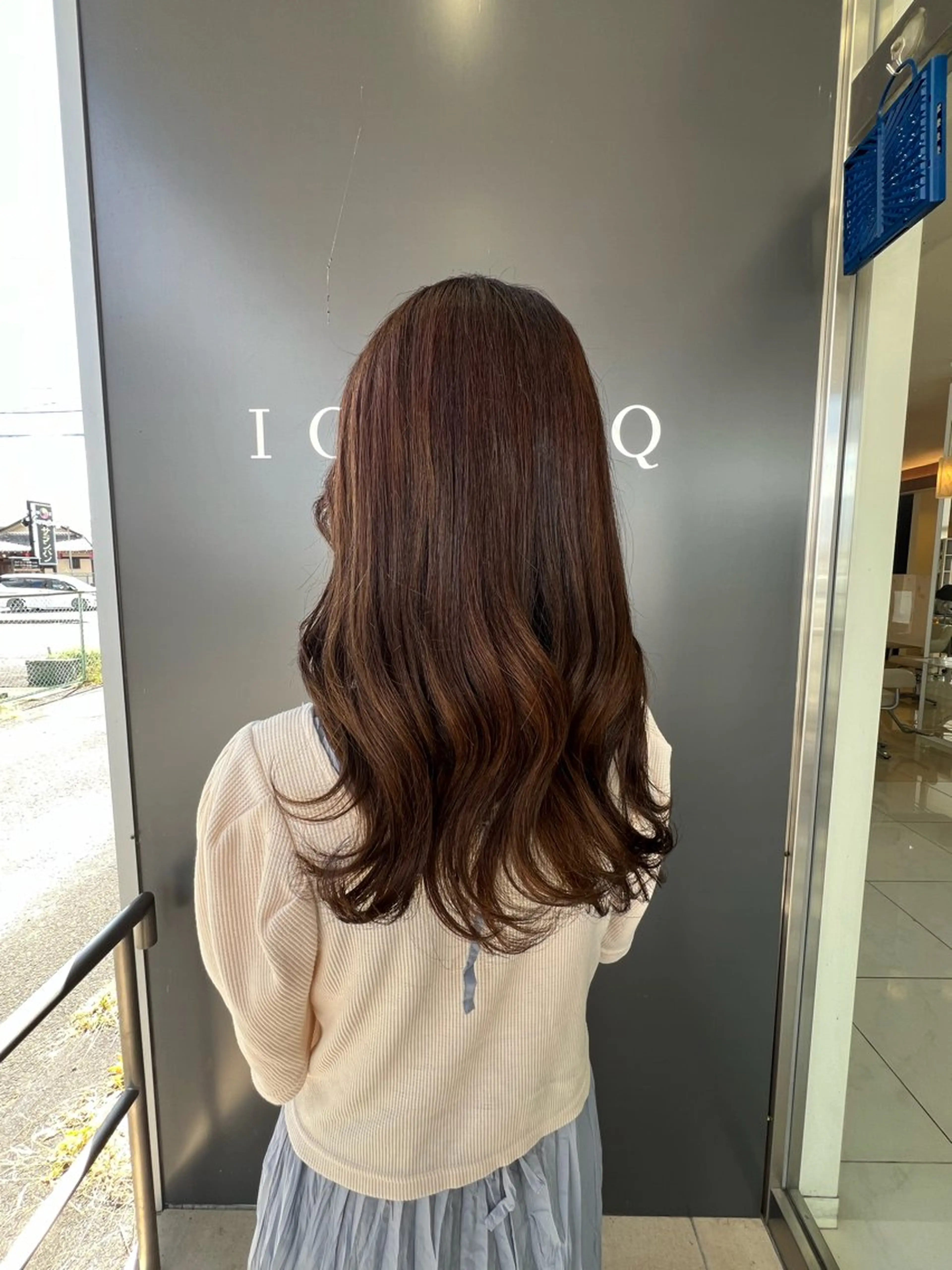 カラー ヘアカラー トリートメント 💎艶髪💎 田中ひなたのヘアスタイル