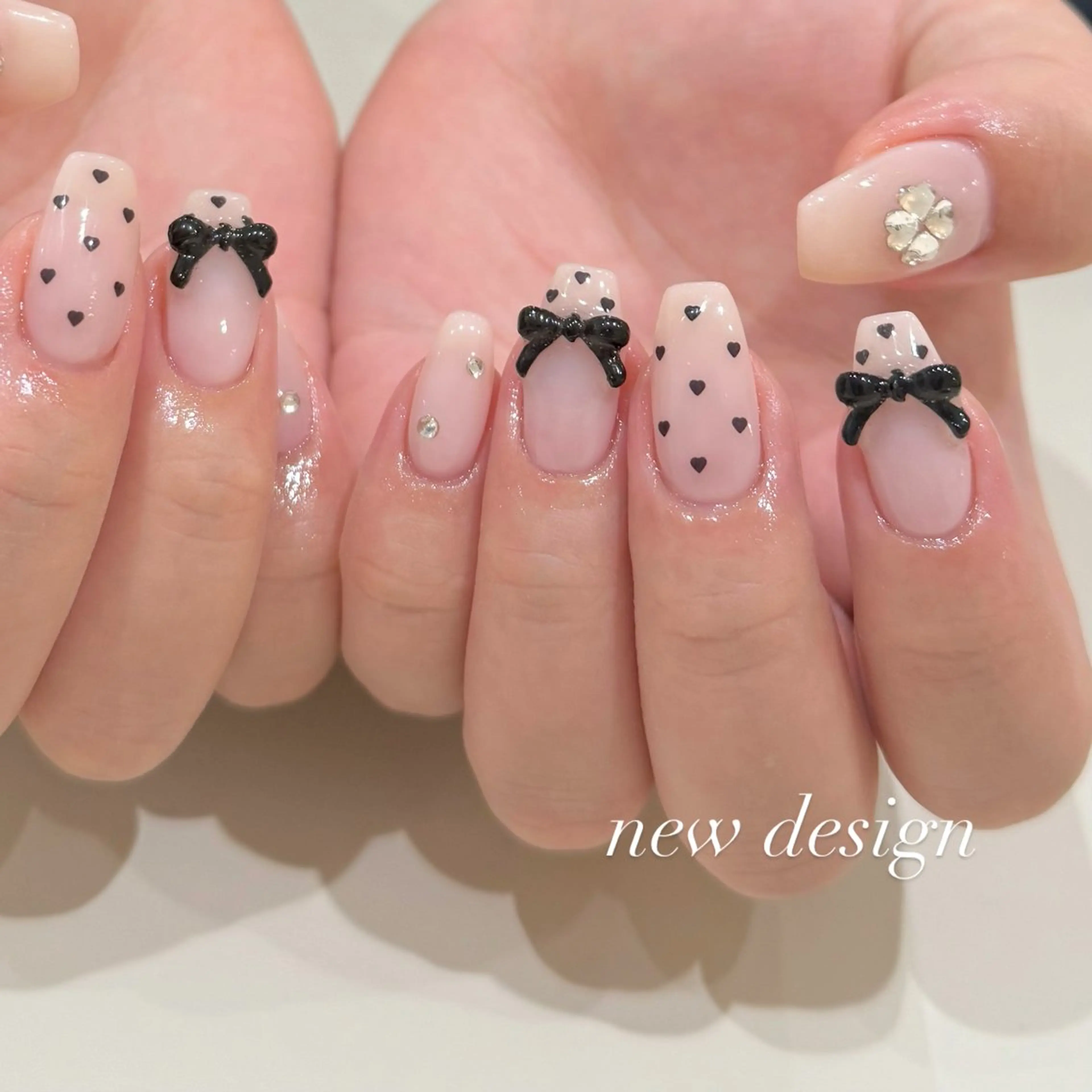 ネイル 韓国ネイル ワンホンネイル Nail Salon LUA所属・大矢 亜美のネイルデザイン