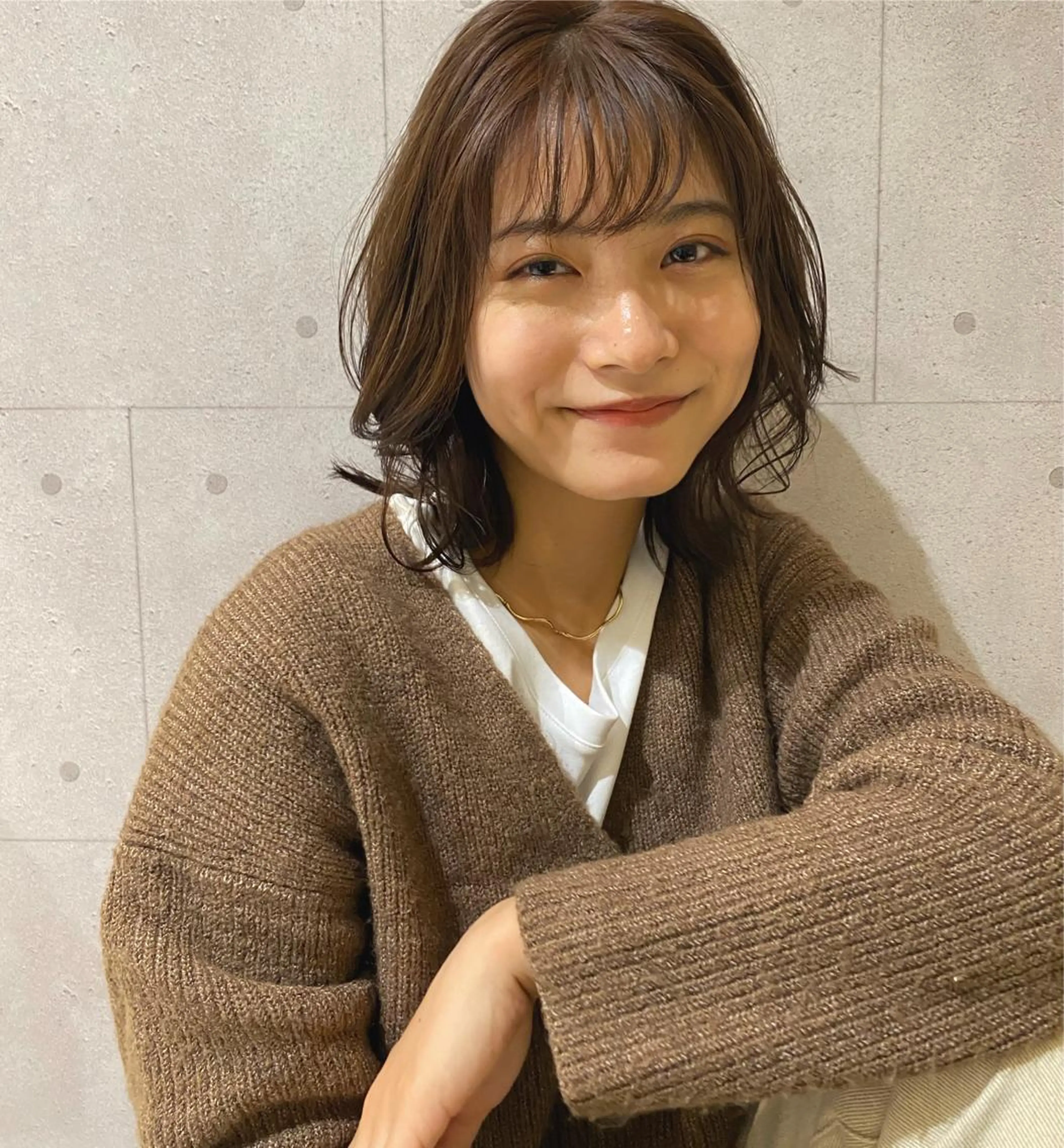 カット ヘアカラー トリートメント プレイングカラー🤍 細めハイライトのヘアスタイル