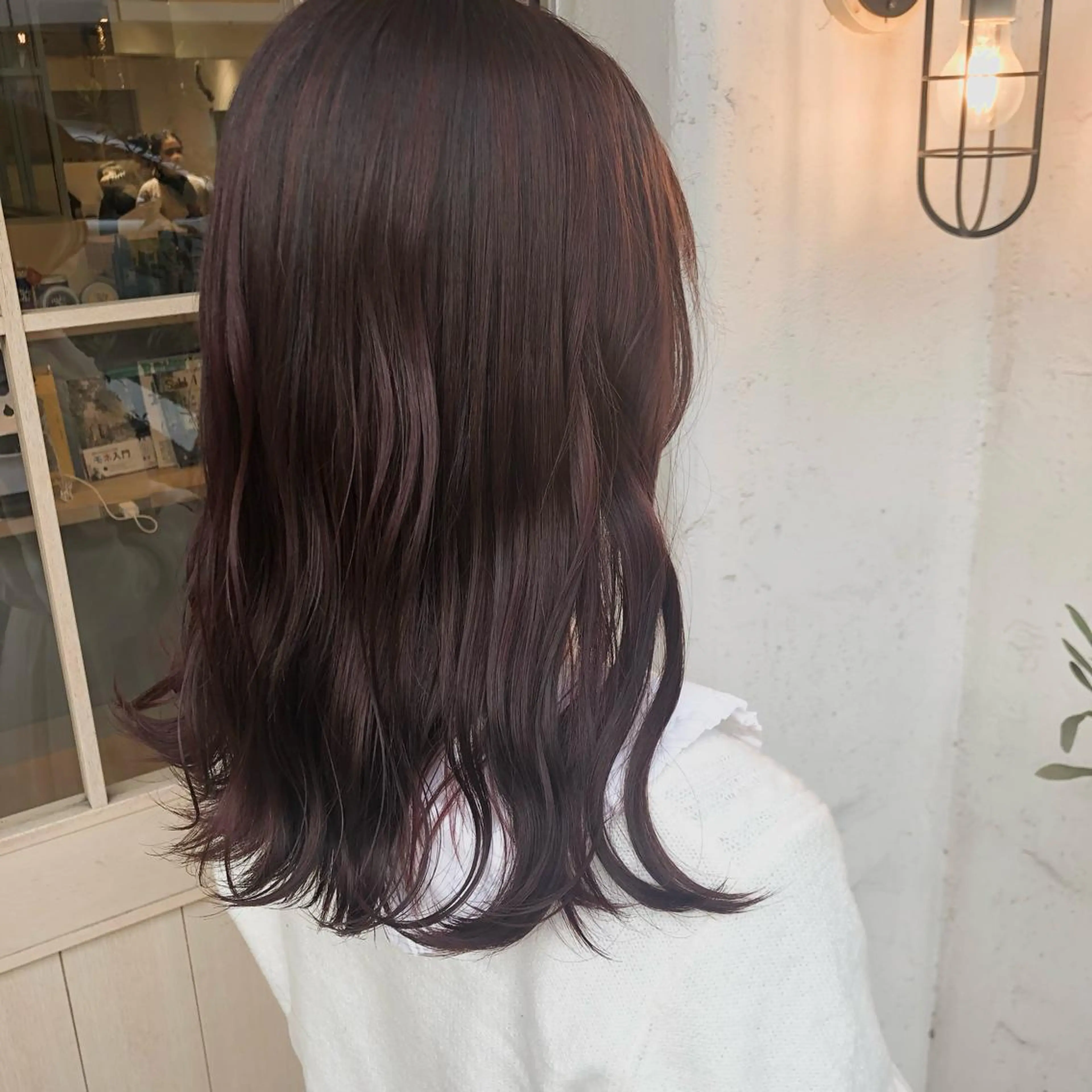 セミロング カラー ブリーチ ブラウンカラー ダブルカラー ブリーチなしカラー ピンクカラー ヘアカラー mai ROCCO3rdのヘアスタイル