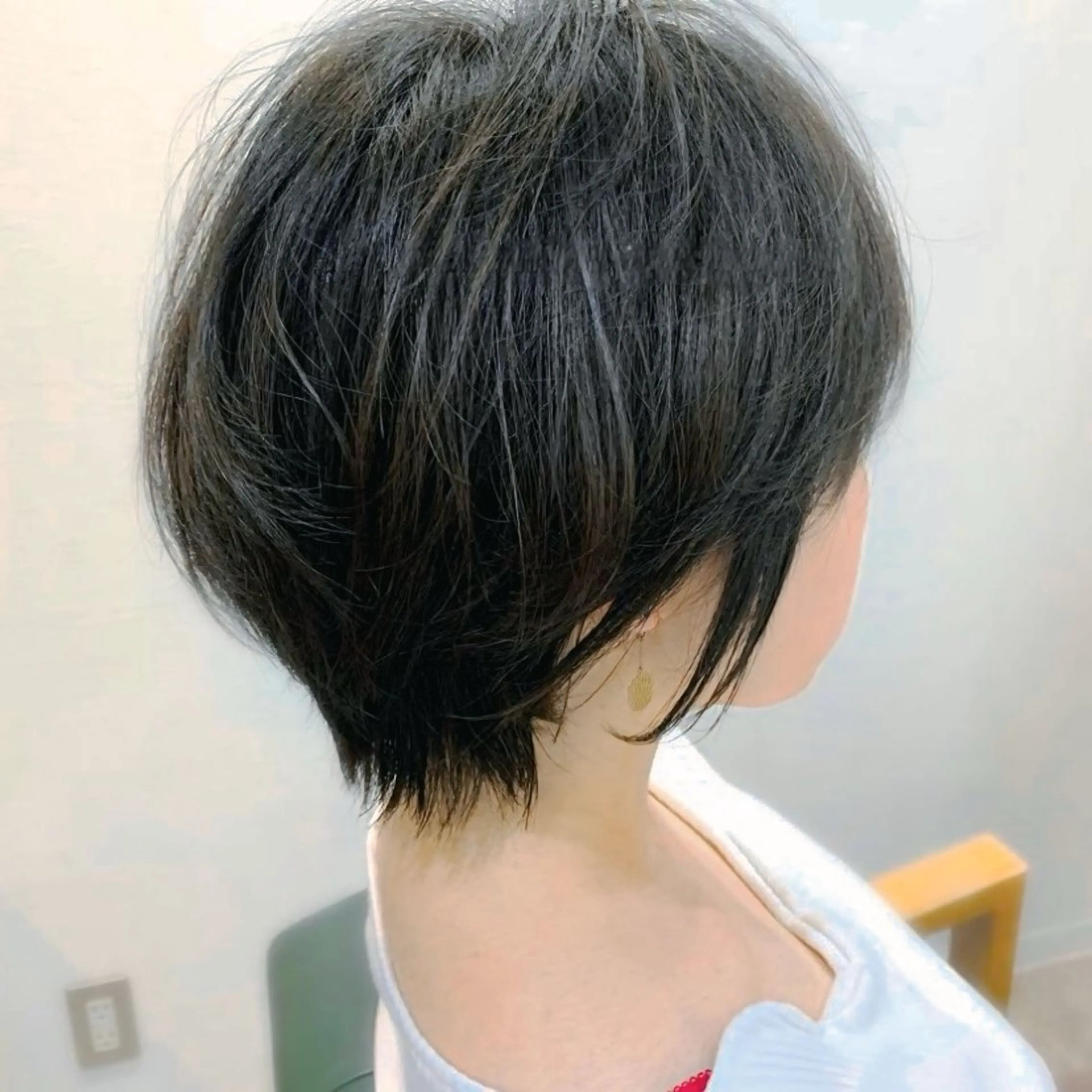 ショート カラー カット ヘアカラー トリートメント 前田 健太のヘアスタイル