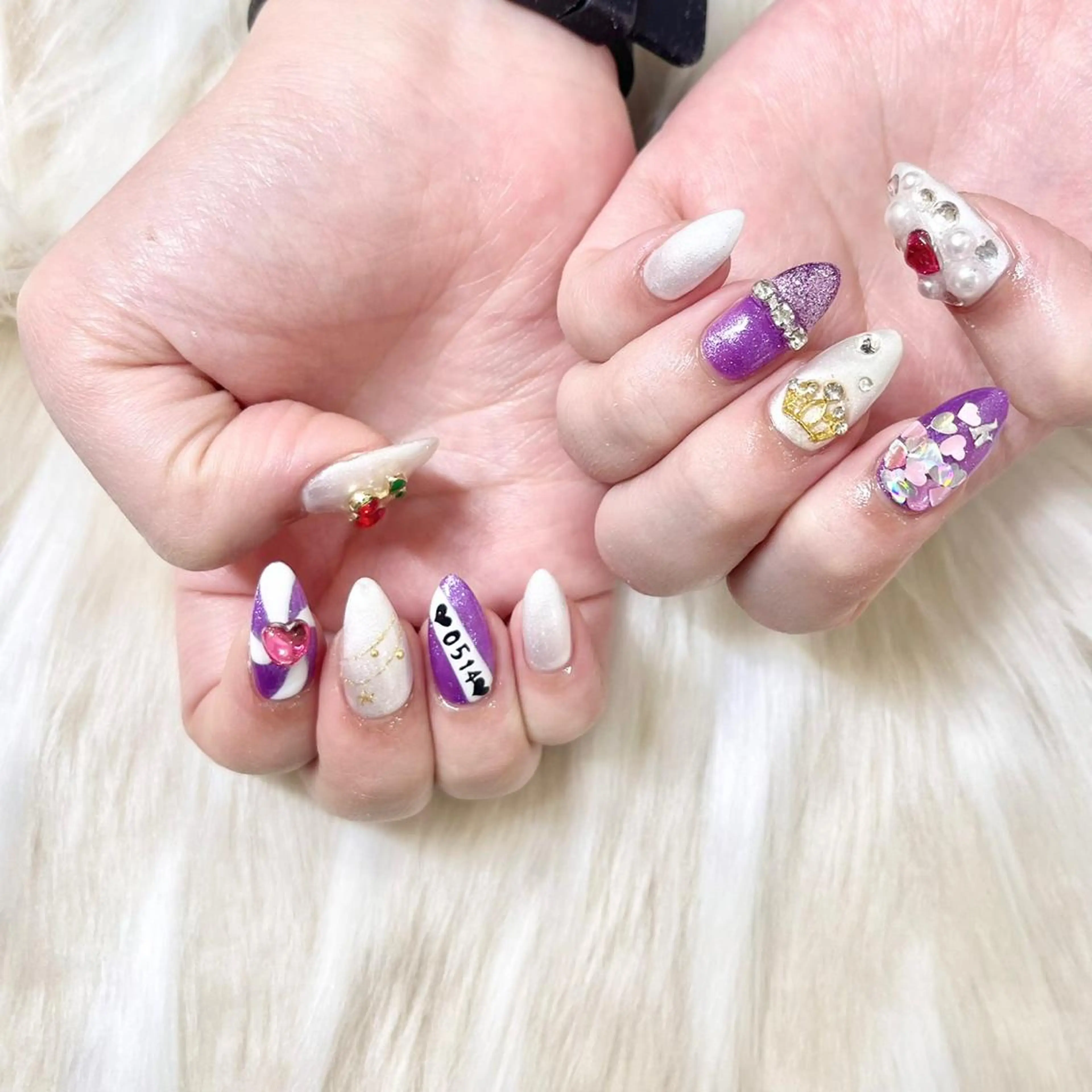 ネイル ハンドネイル フットネイル PEEKABOO京橋 EYE&NAILのマツエク・マツパデザイン