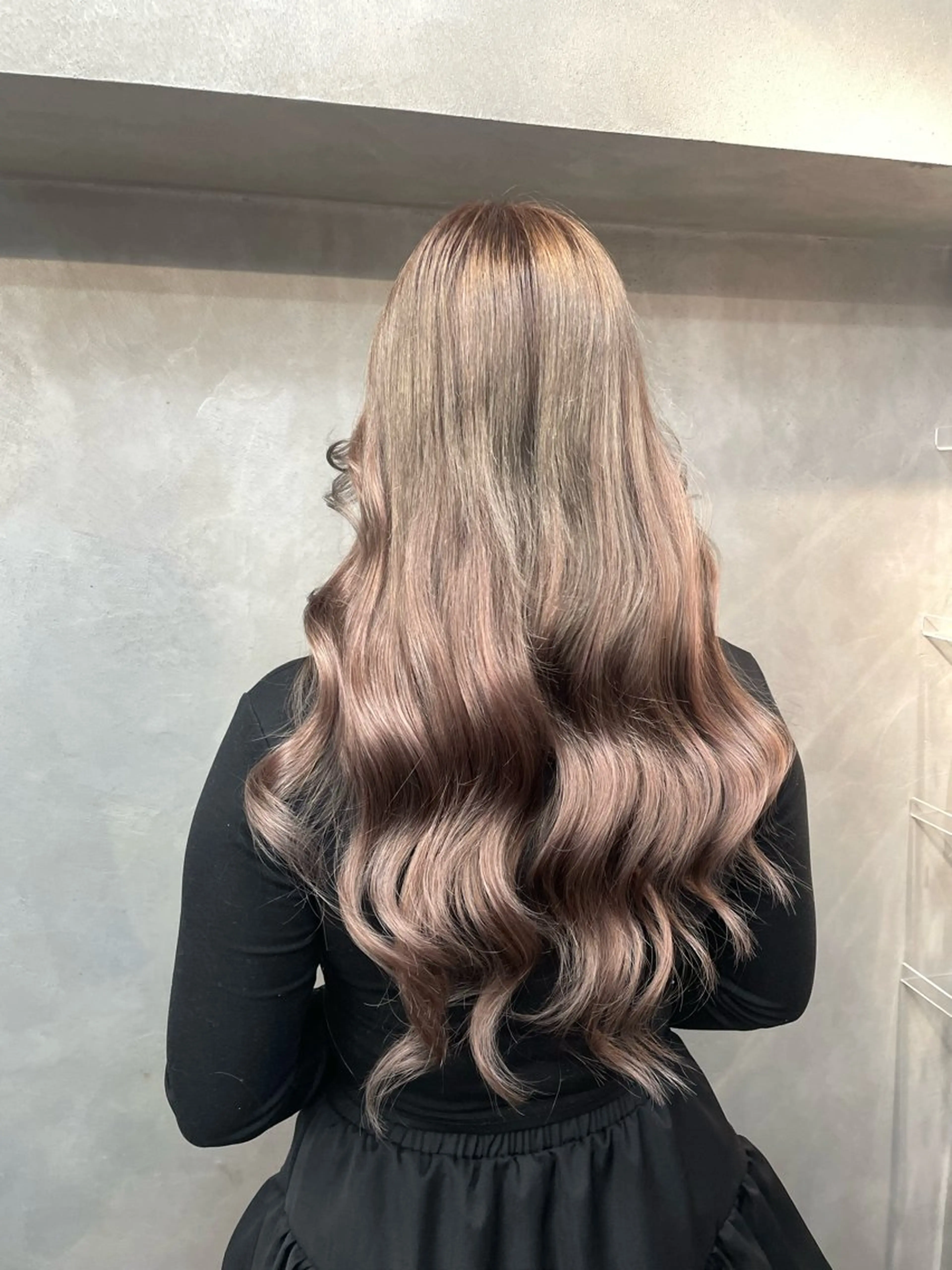 ロング ヘアアレンジ エクステ エクステ TNB TOKYO所属・Insta 指名 No.1KURUMIのヘアスタイル