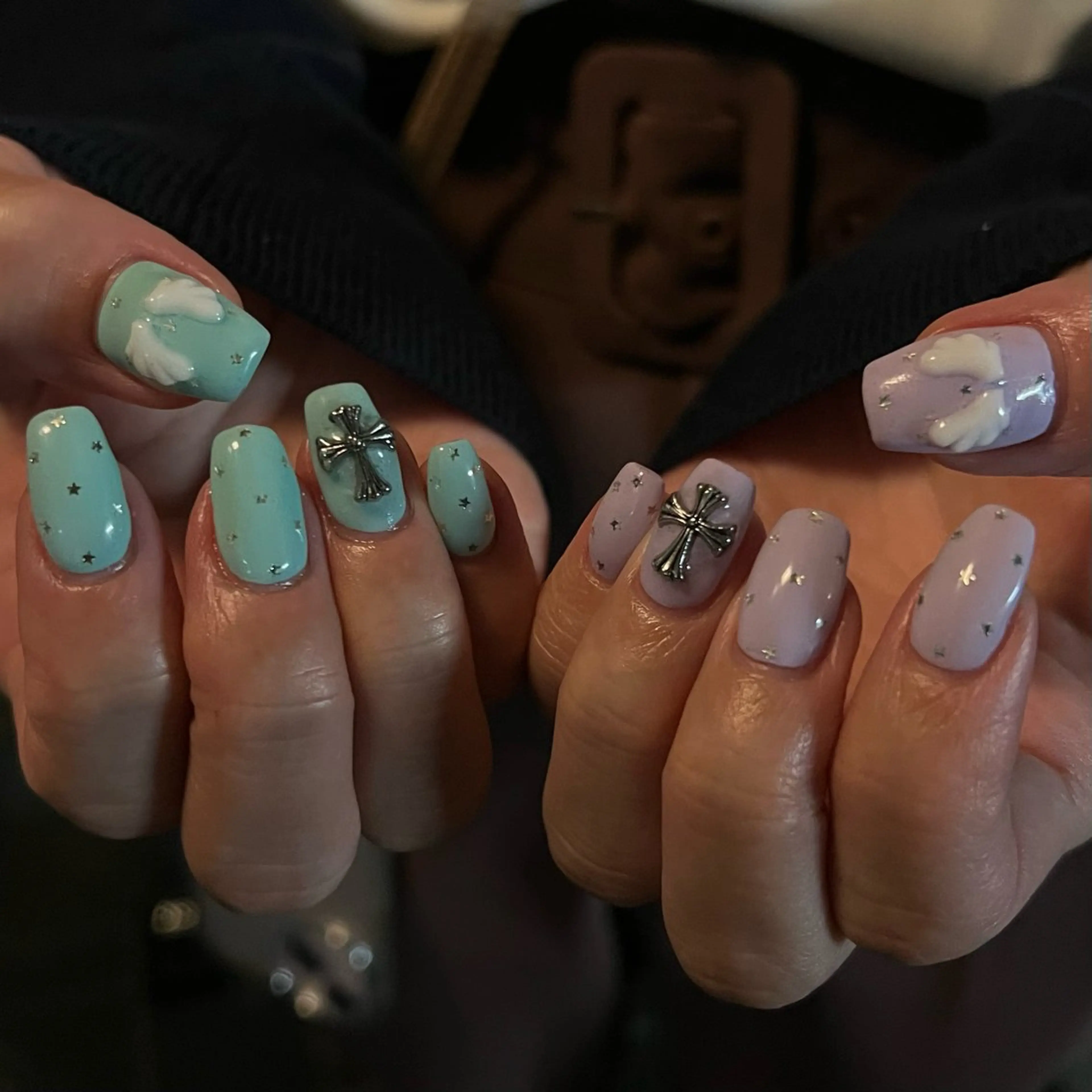 ネイル ハンドネイル Hata nail 🎀個性派ニュアンスのネイルデザイン