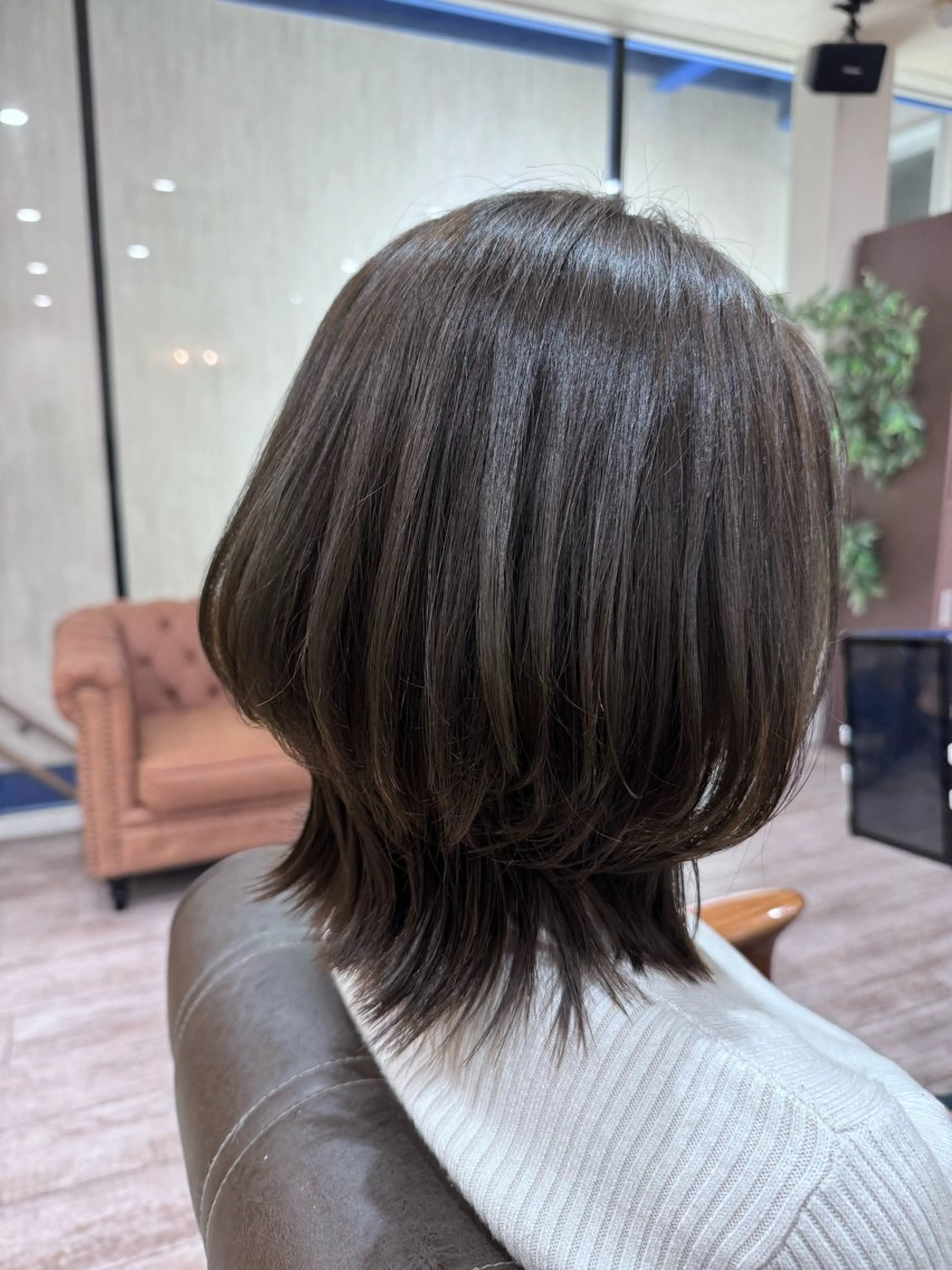 ミディアム カラー アッシュ 髪質改善 ウルフカット カット ヘアカラー トリートメント noble店長 松本　拓也▶◀*.のヘアスタイル