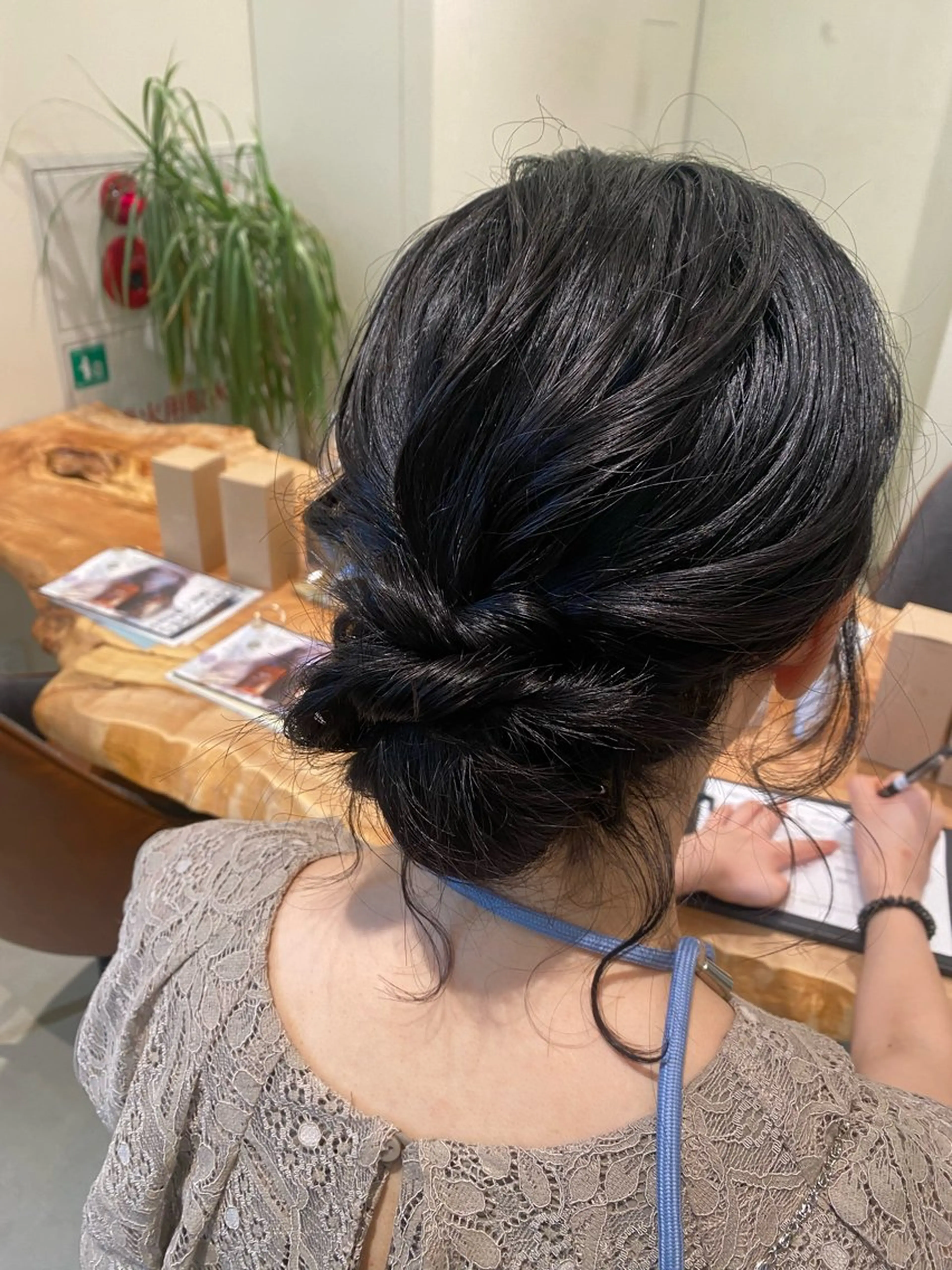 ミディアム カラー パーマ ヘアアレンジ メンズ 銀座/前髪顔まわり/ 透明感カラー/danのヘアスタイル