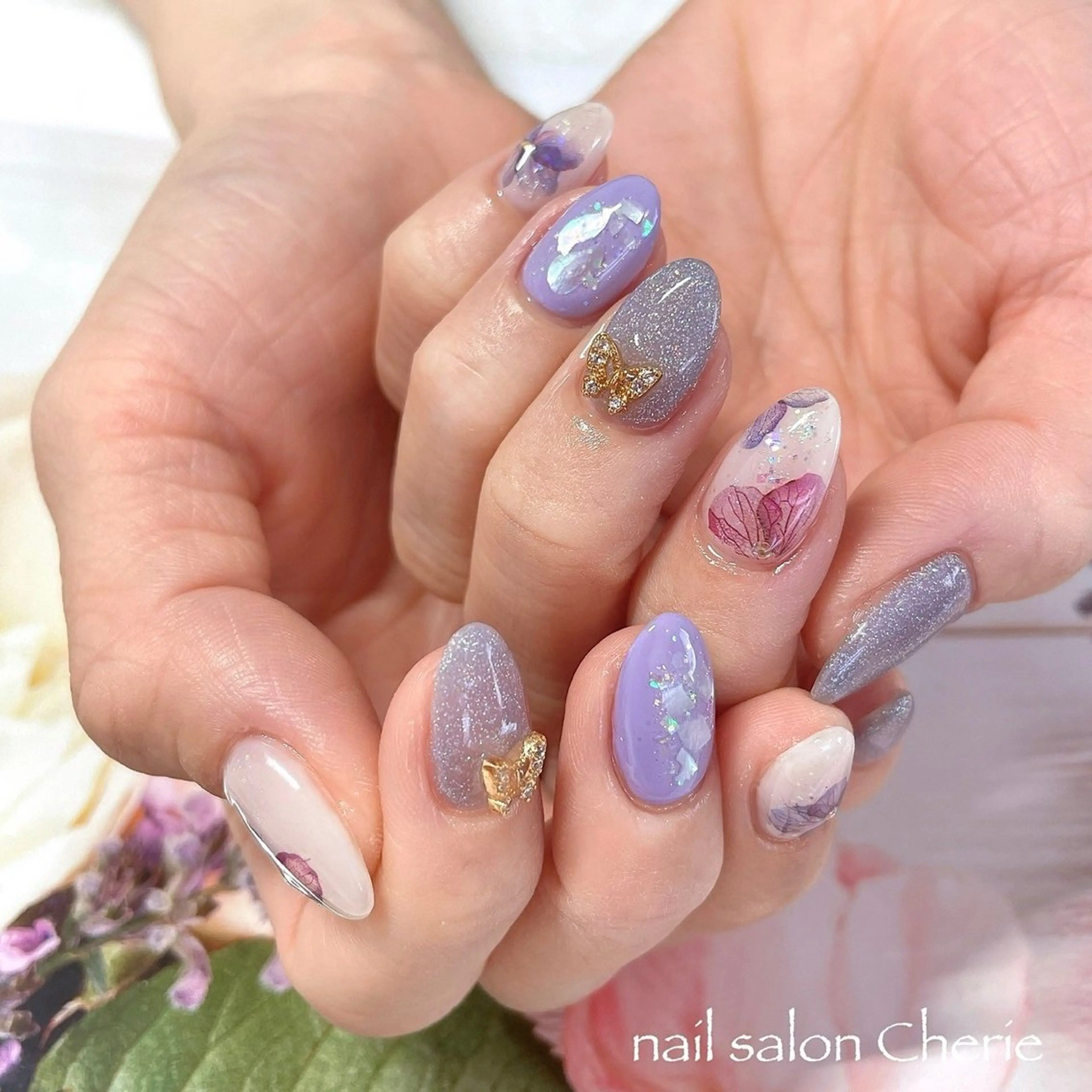 ネイル ハンドネイル nail salon Cherie ネイルサロン シェリー所属・nail salon Cherieのネイルデザイン