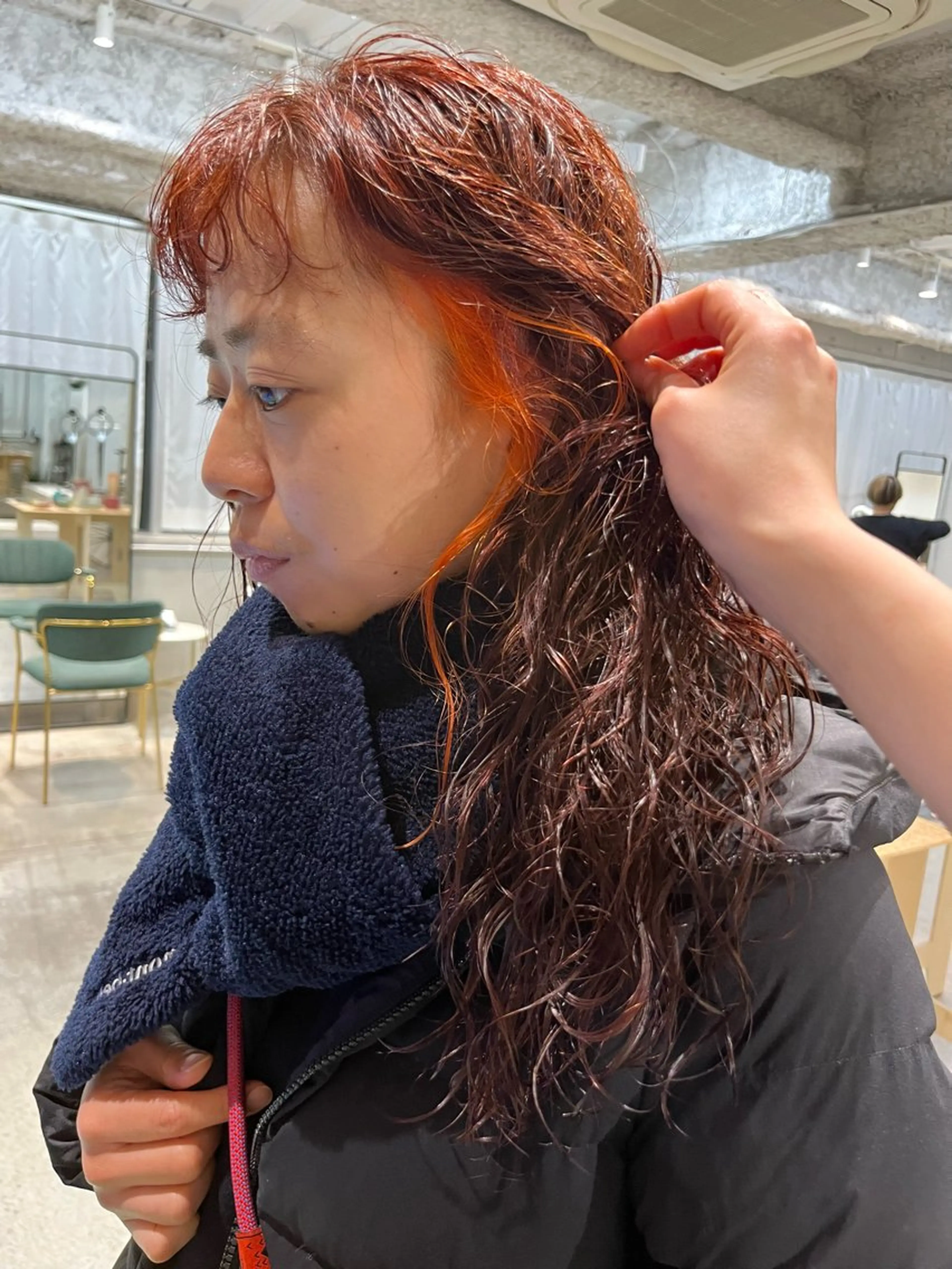 ロング カラー パーマ ANY／ Nanaのヘアスタイル