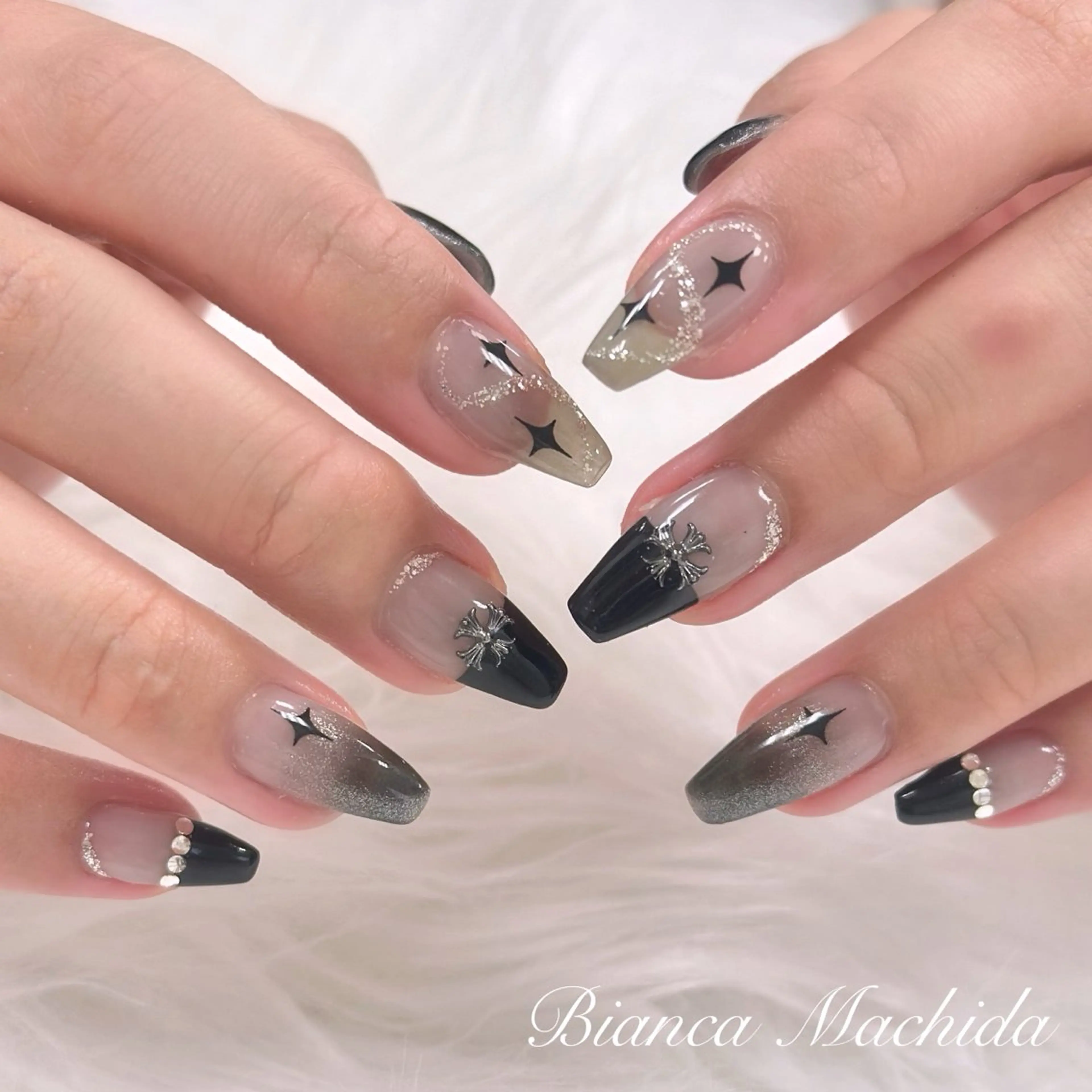 ネイル ハンドネイル Bianca👼🏻 OIKAWAのネイルデザイン