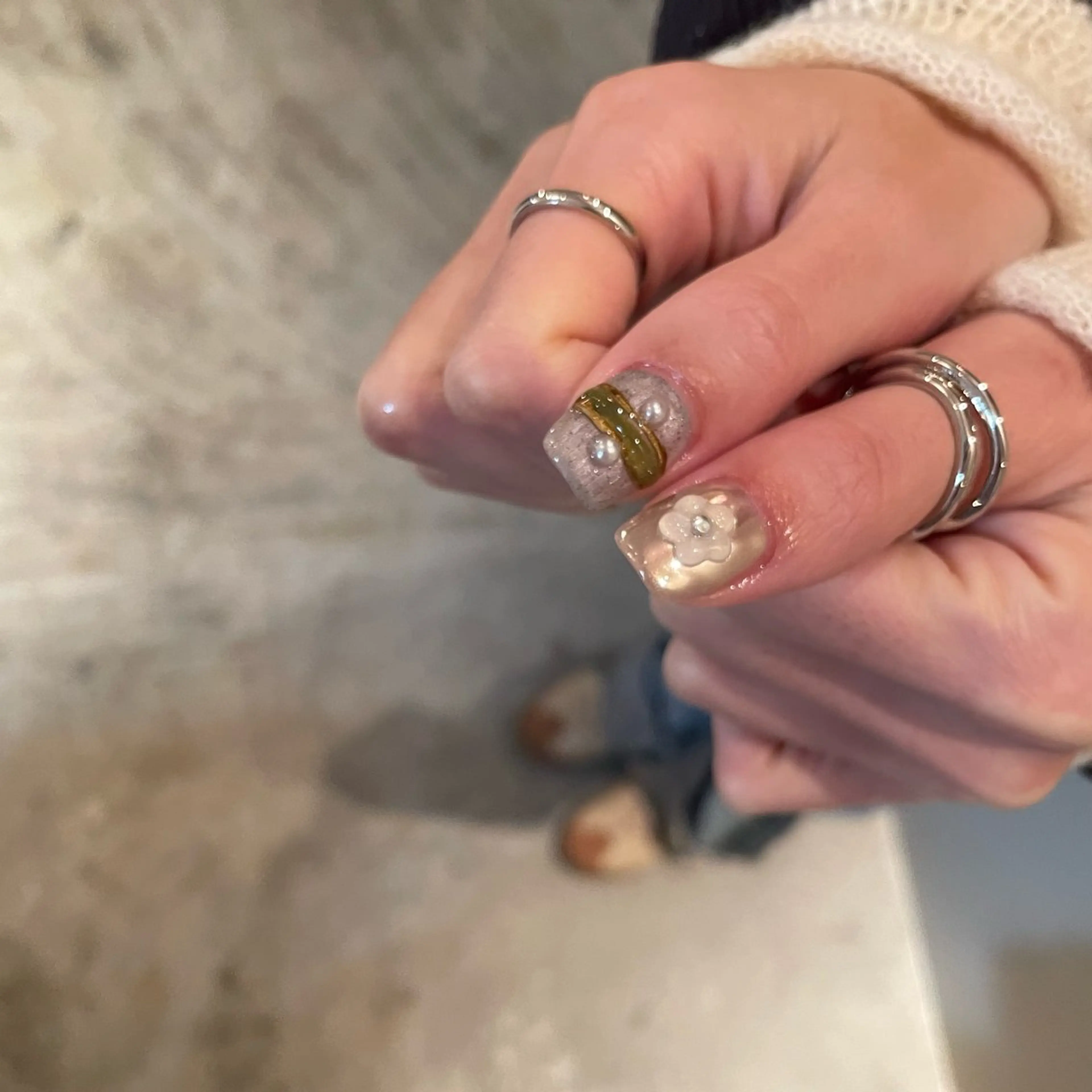 ネイル ハンドネイル lowaly所属・NAKAMURA HARUKAのネイルデザイン