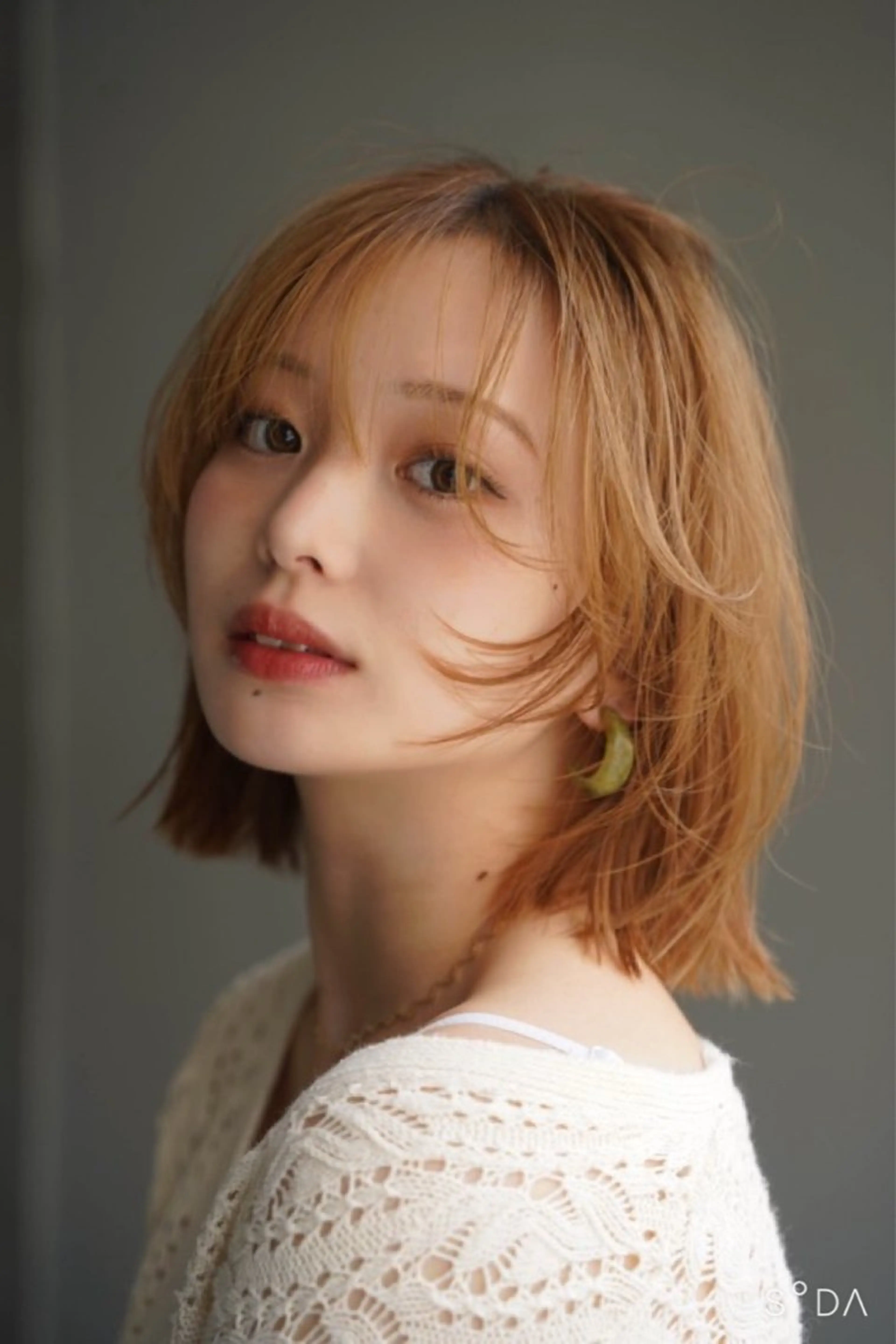 ショート カラー ベージュカラー ブラウンカラー ブラウンベージュ 透明感カラー ボブ ボブ/レイヤーカット /表参道 yunaのヘアスタイル