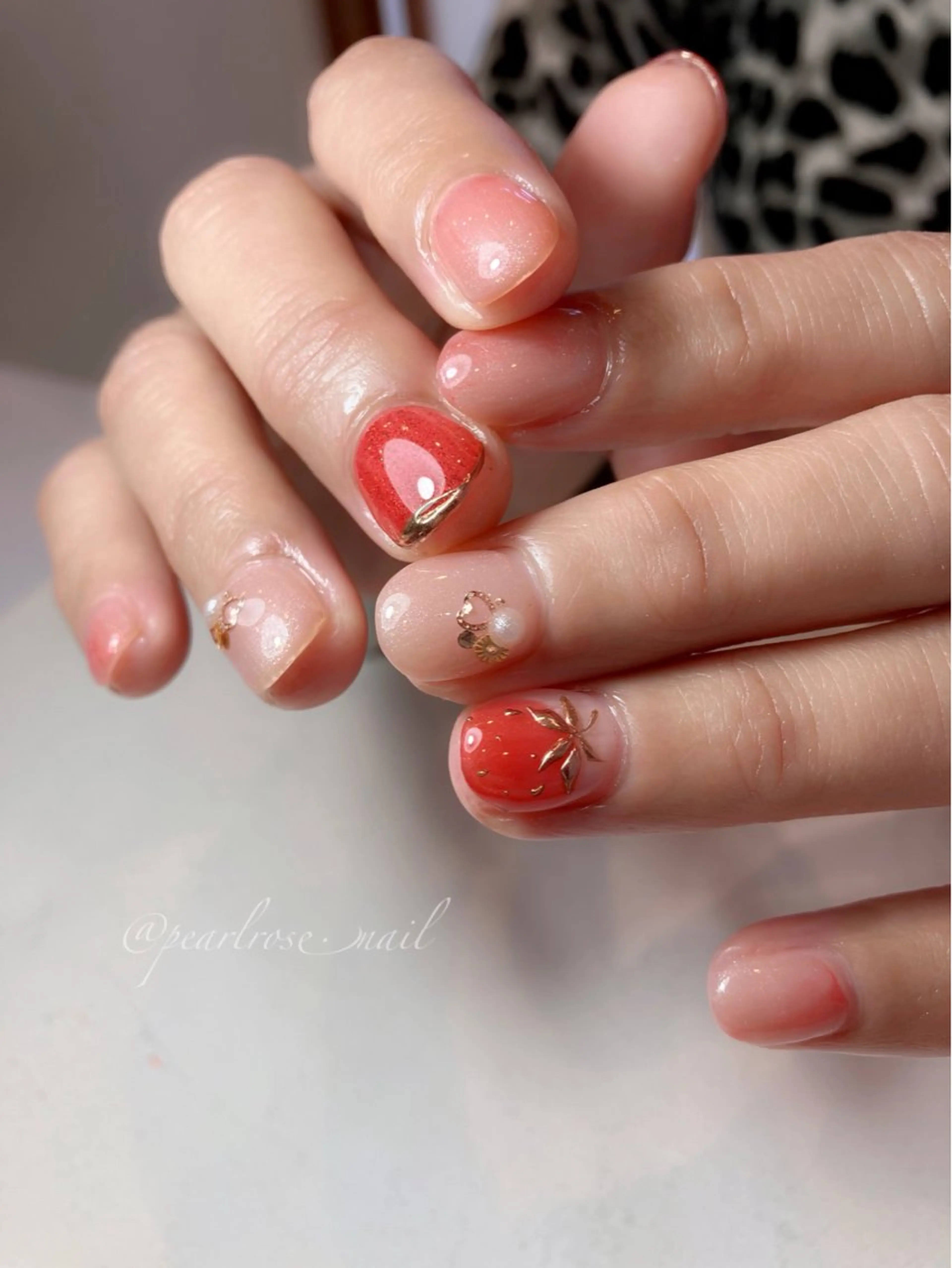 ネイル バレンタイン ハンドネイル Pearl Rose所属・PEARL ROSE パールローズのその他イメージ