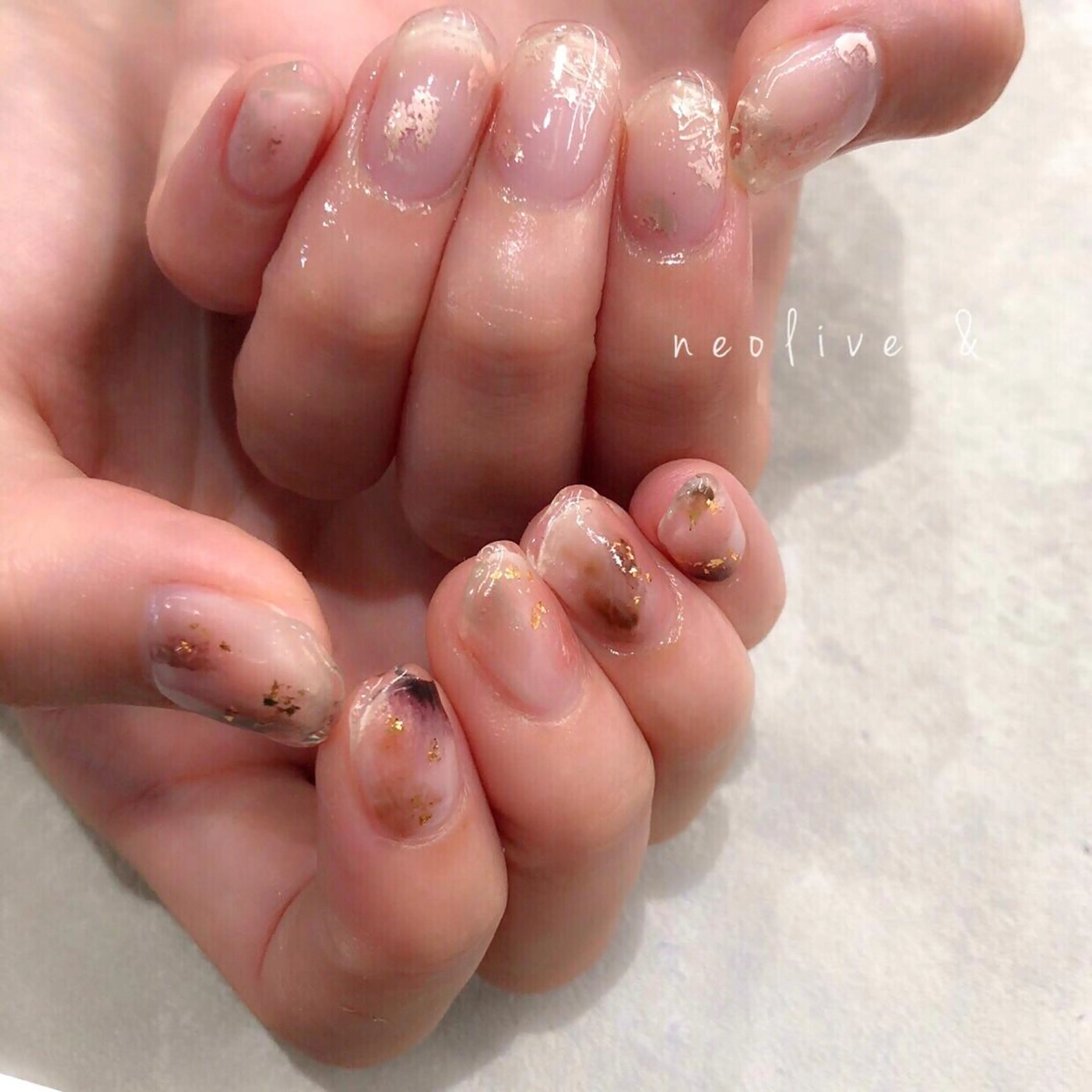 ネイル ハンドネイル Yuriko Omi パラジェル/渋谷のネイルデザイン