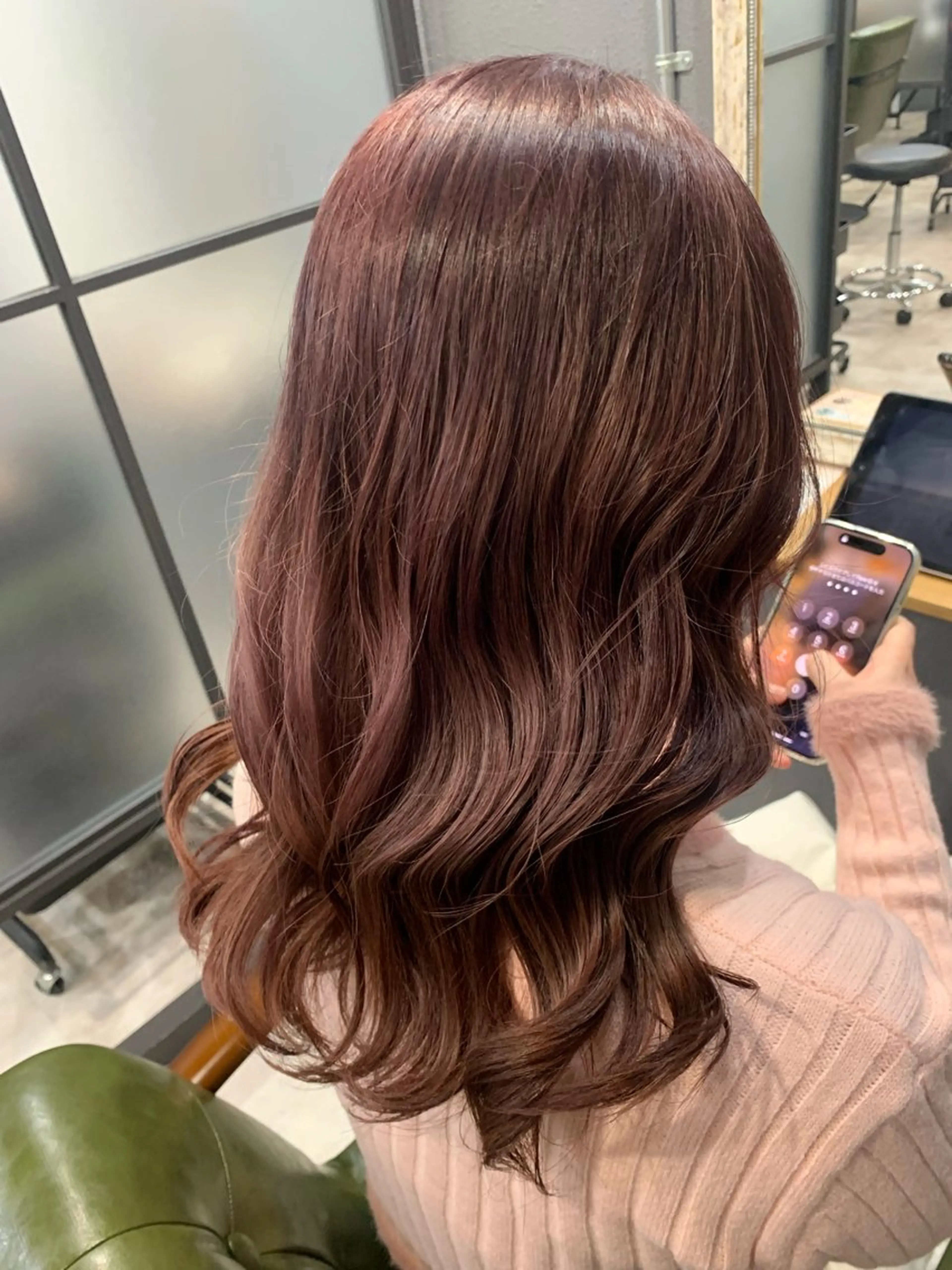 セミロング ヘアカラー トリートメント LOARK HAIR 市川笑瑠のヘアスタイル