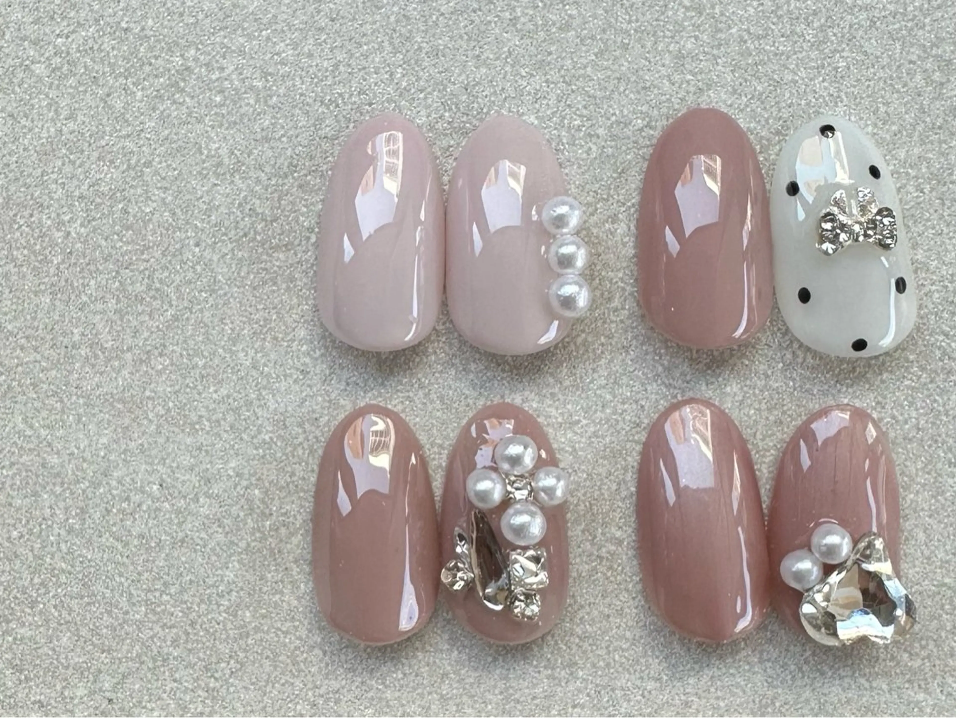 ネイル アートネイル 持ち込み ワンカラーネイル ハンドネイル etorca nailのネイルデザイン