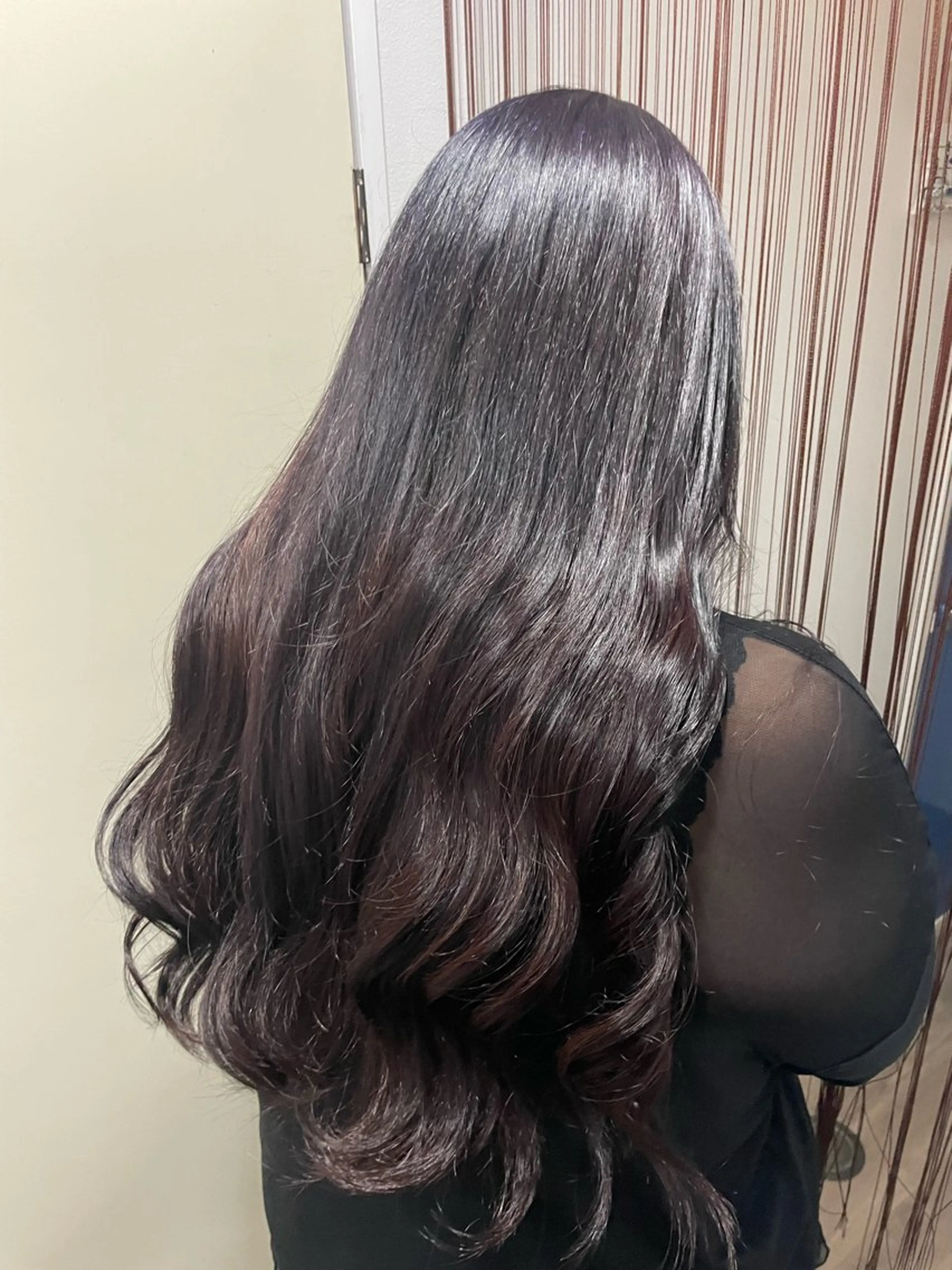 ロング 🖤Keina🖤 大人上品カラー.*˚のヘアスタイル
