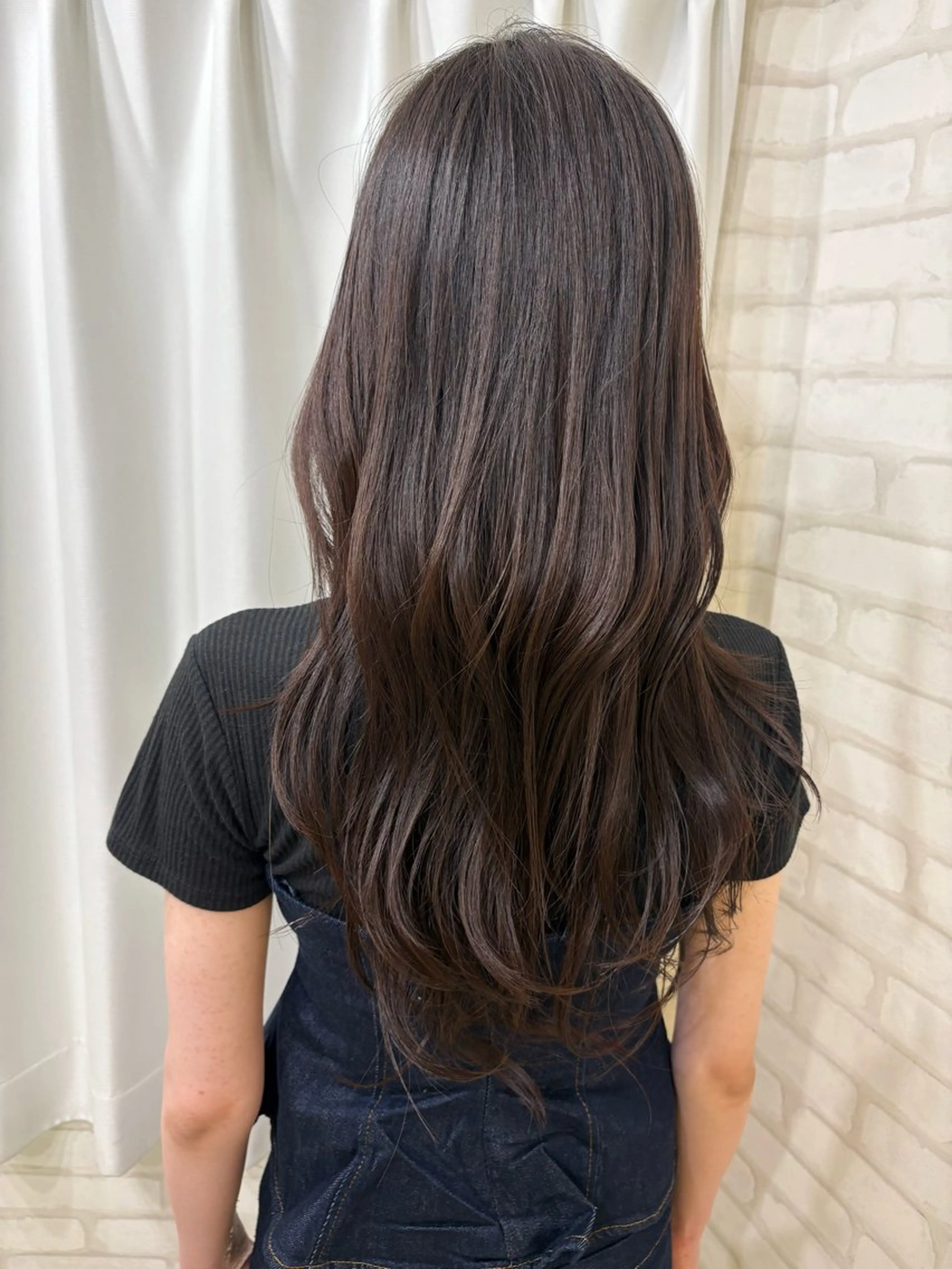 ロング レイヤーカット カット トリートメント 透明感/韓国風 HIRARIのヘアスタイル