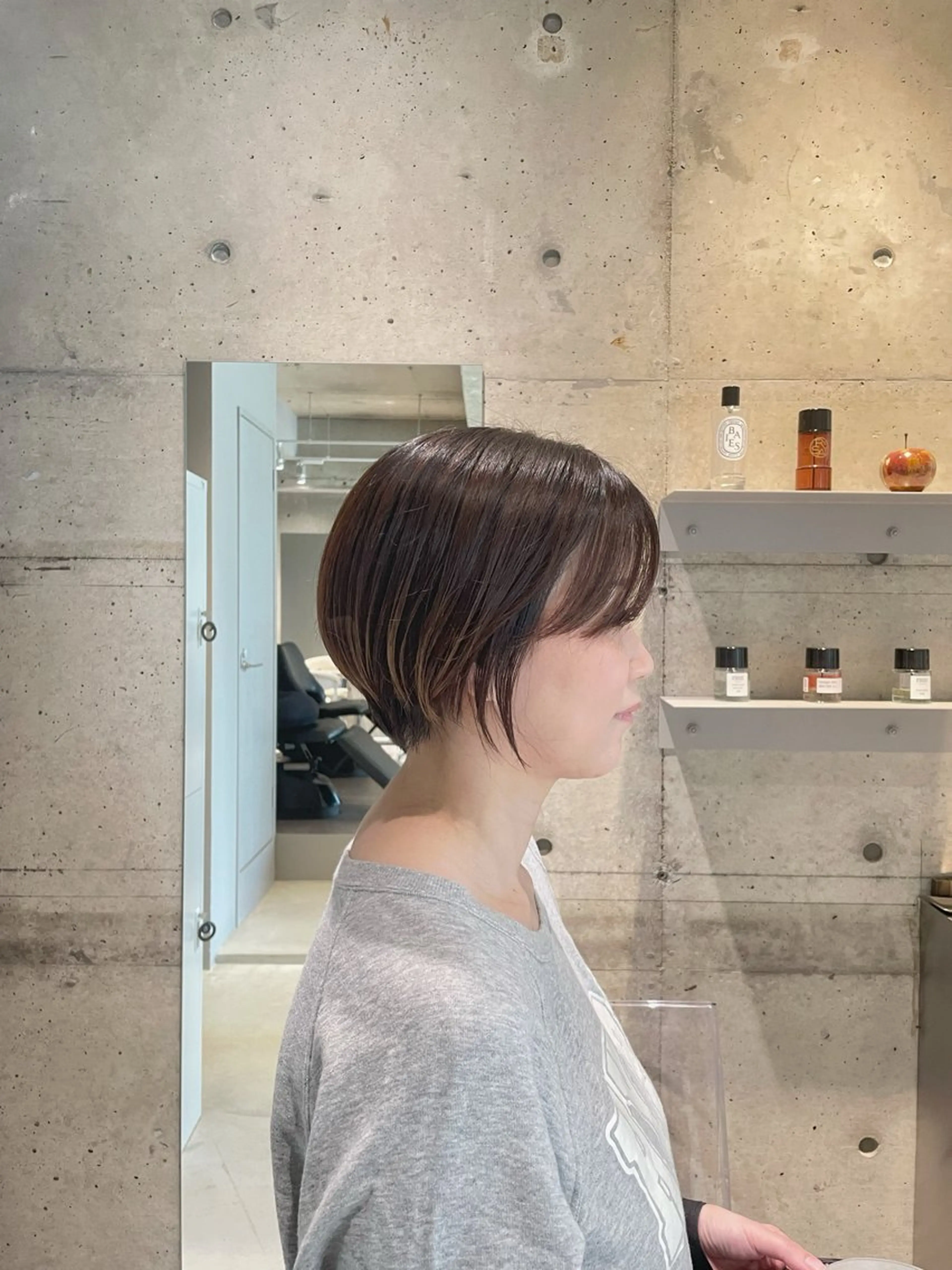 ショート 丸みショート ショートヘア IDEN AND TITY所属・ショートモデル募集 yukakoのヘアスタイル