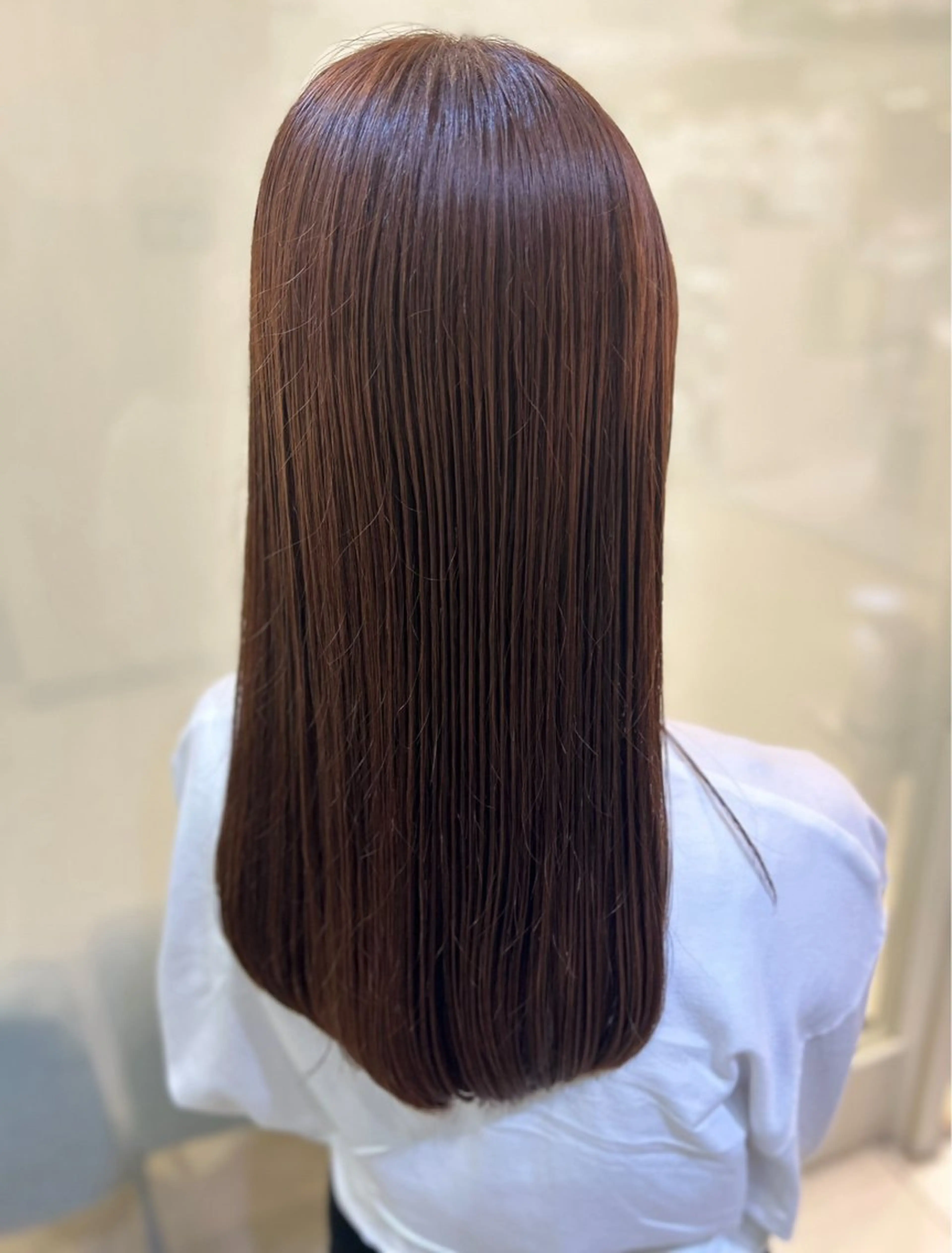 ロング カラー 艶質改善/縮毛矯正 ササキナツミのヘアスタイル