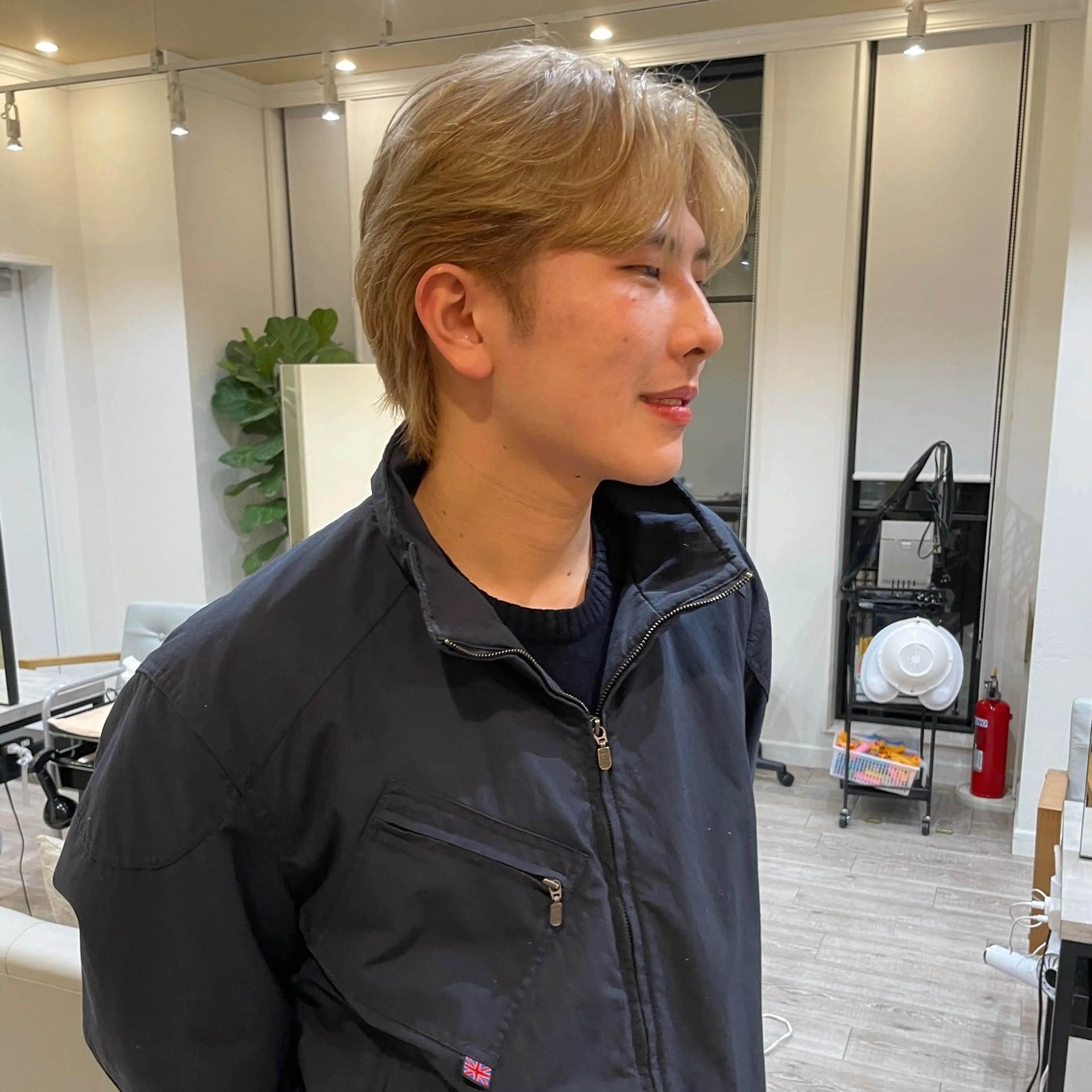 カラー メンズ カネタカ マサキのヘアスタイル