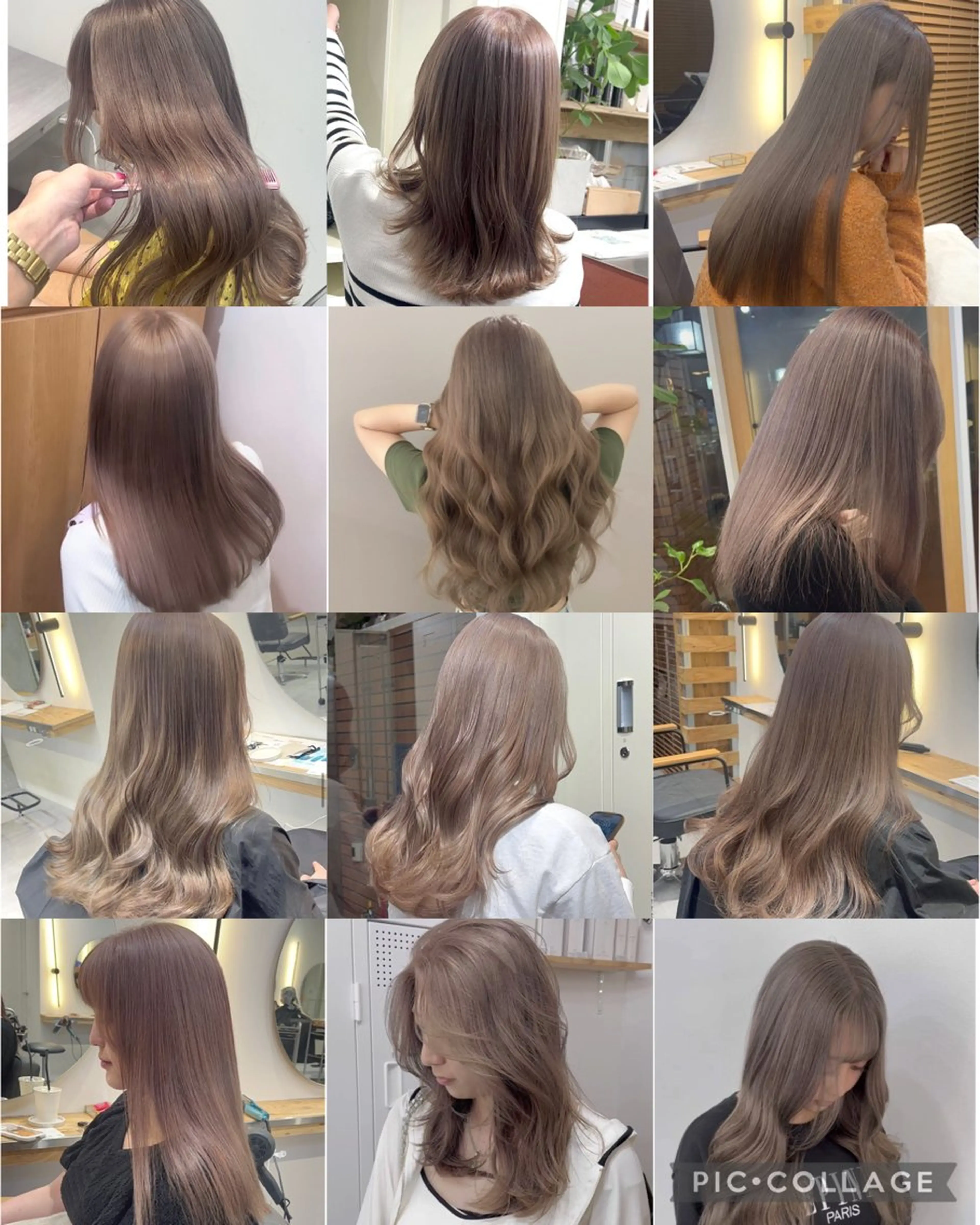 ロング カット ヘアカラー トリートメント 🌸ioe岡本/ 日和優真🌸のヘアスタイル