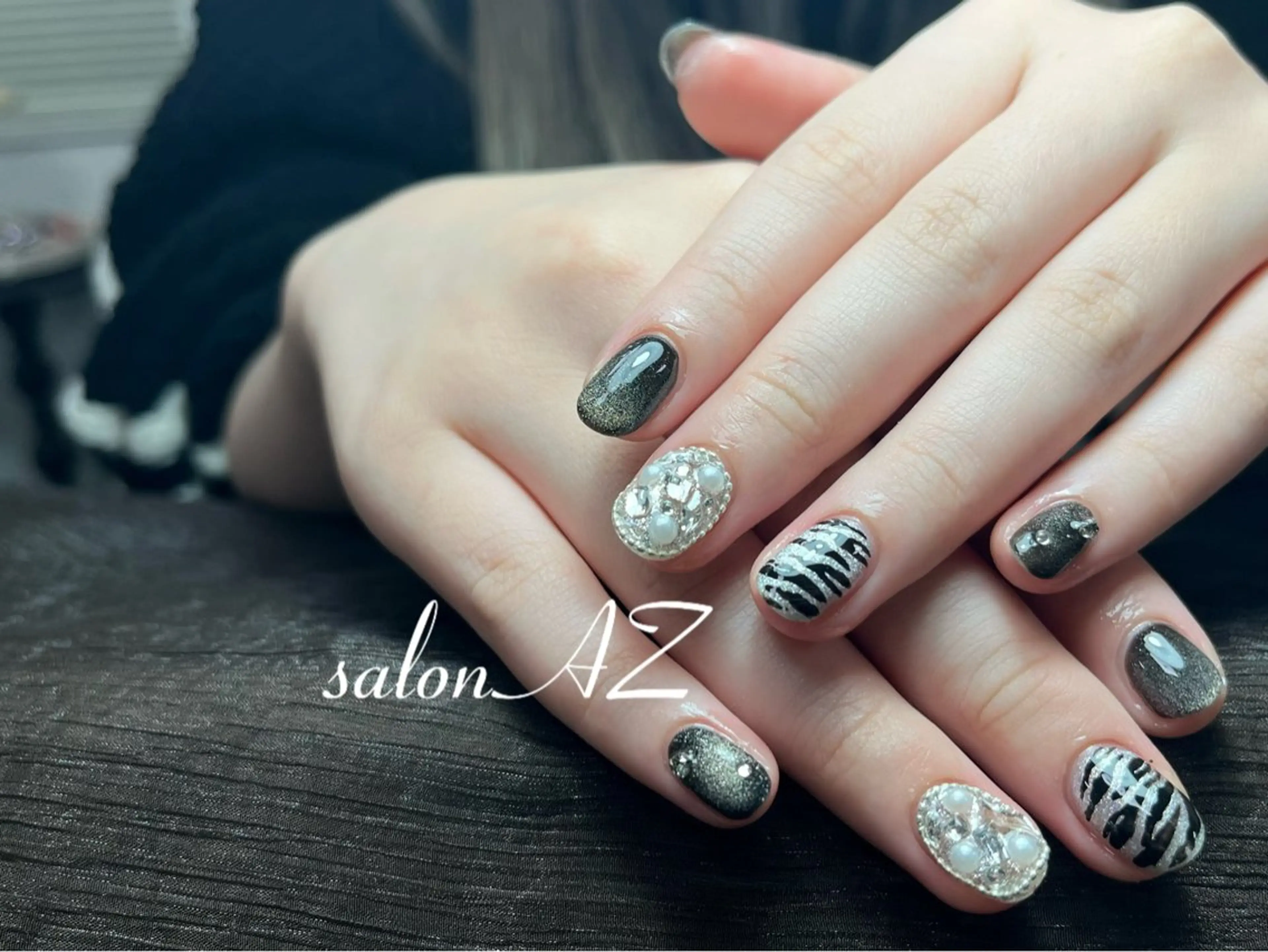 ネイル ハンドネイル salonAZ トップネイリストのネイルデザイン