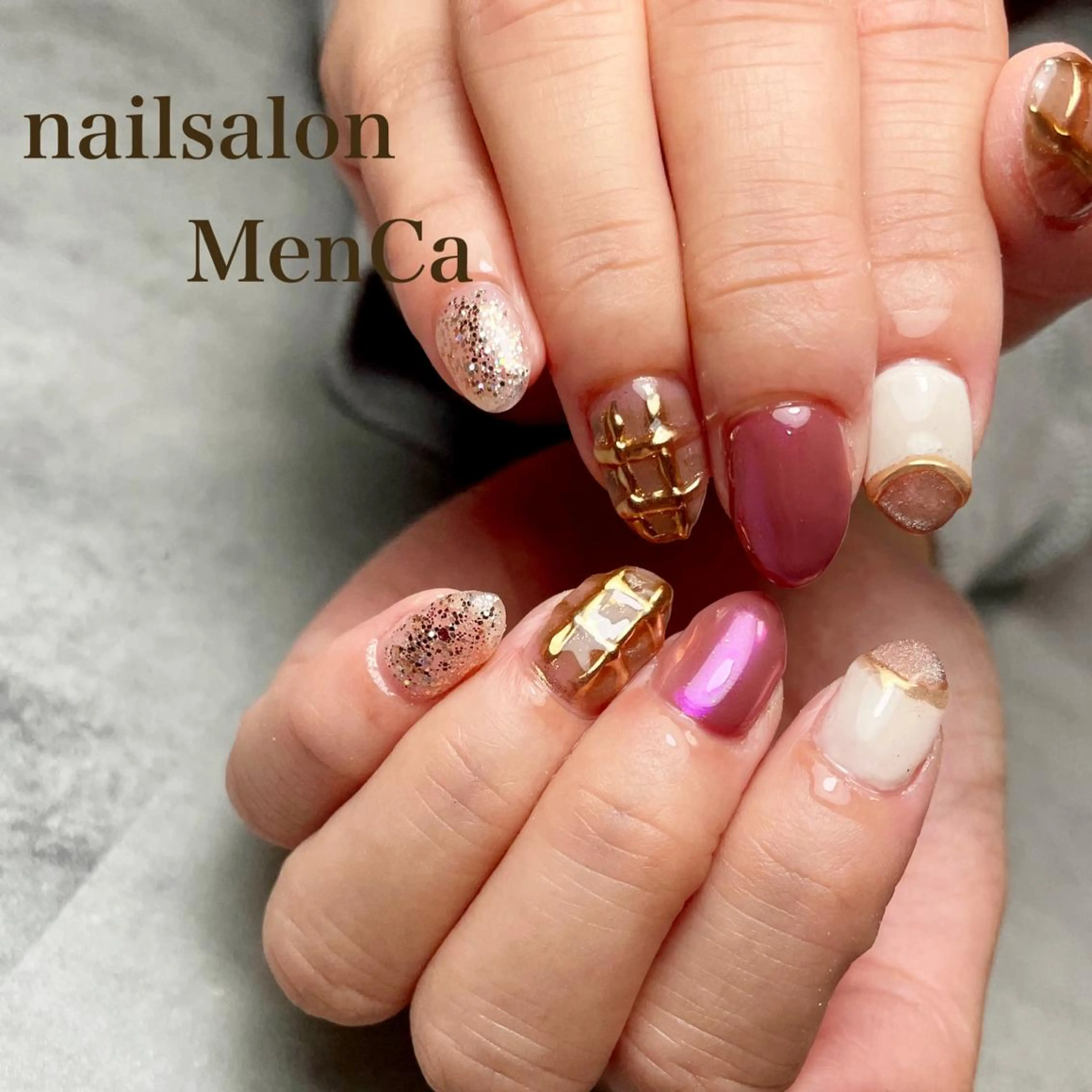 ネイル ハンドネイル 江崎 景子のネイルデザイン