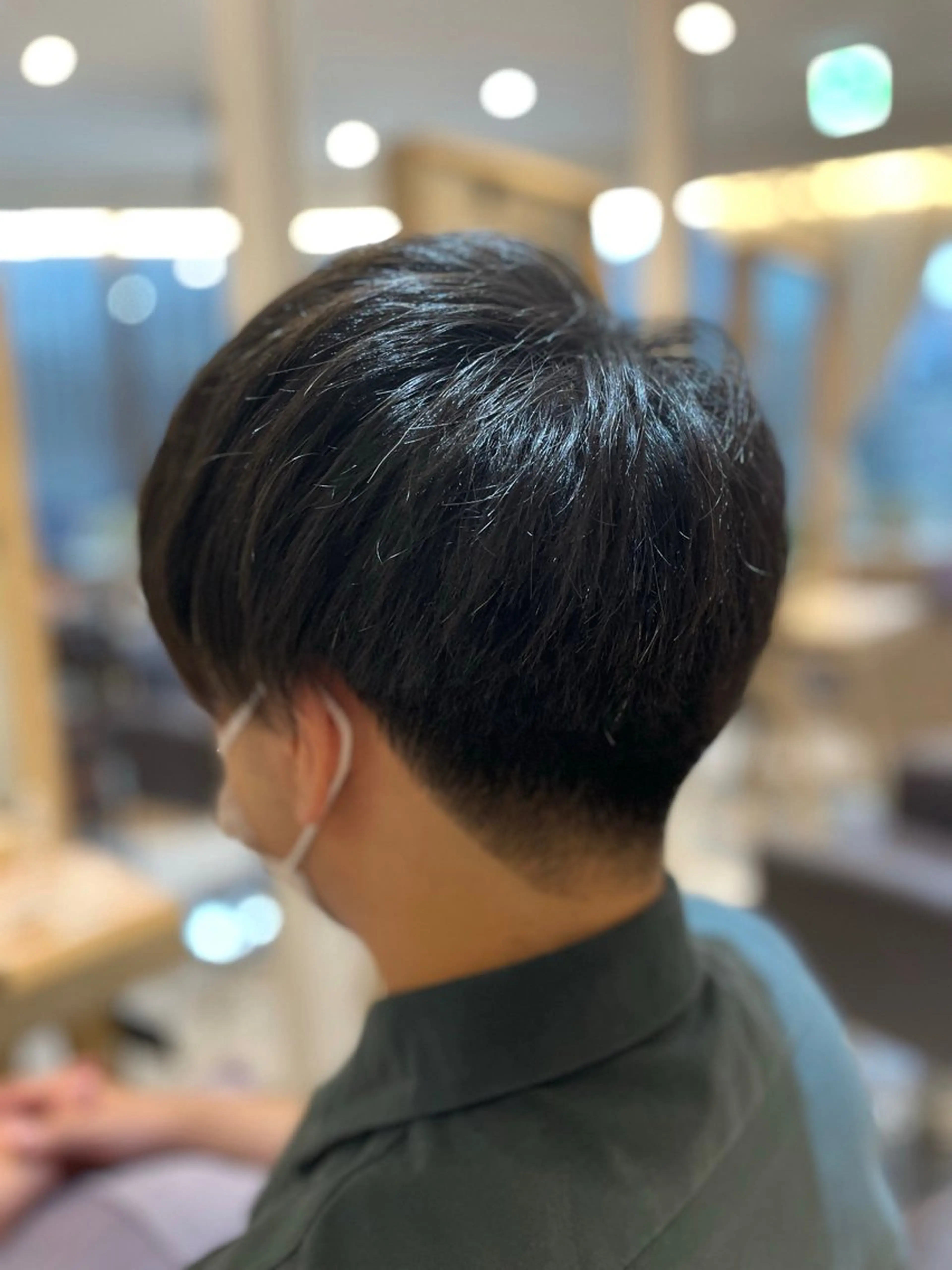 炭酸ヘッドスパ＋ショートスタイル骨格似合わせカットの写真