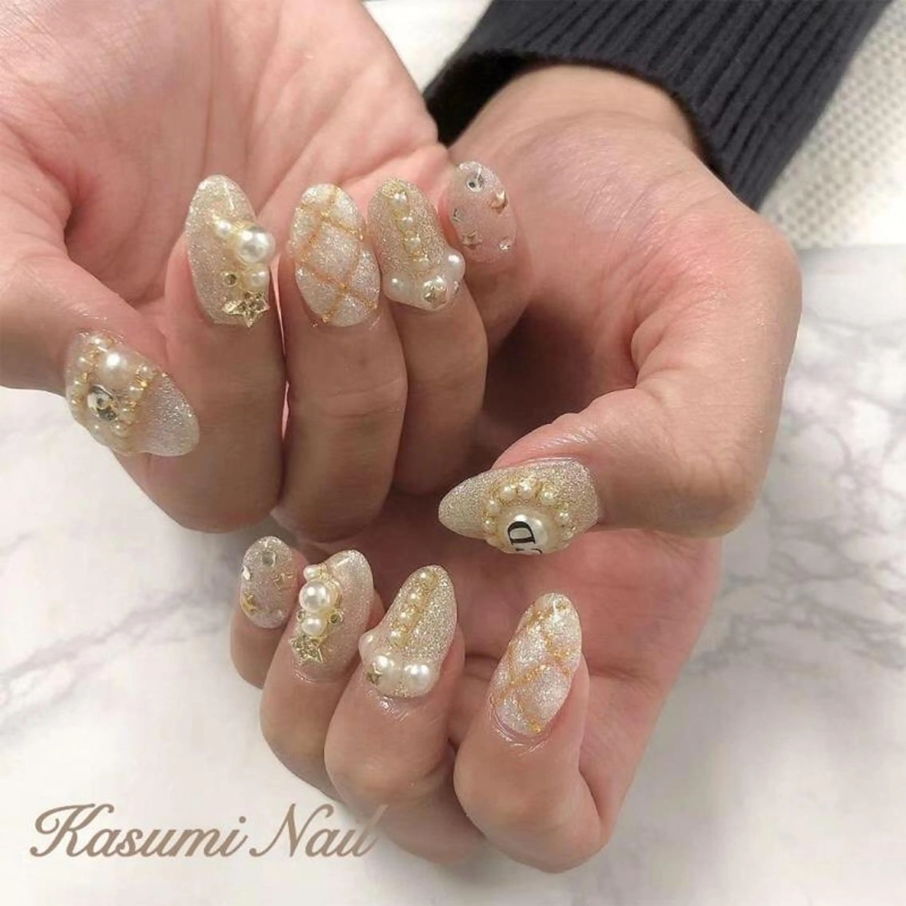 ネイル カスミ ネイルサロンのネイルデザイン
