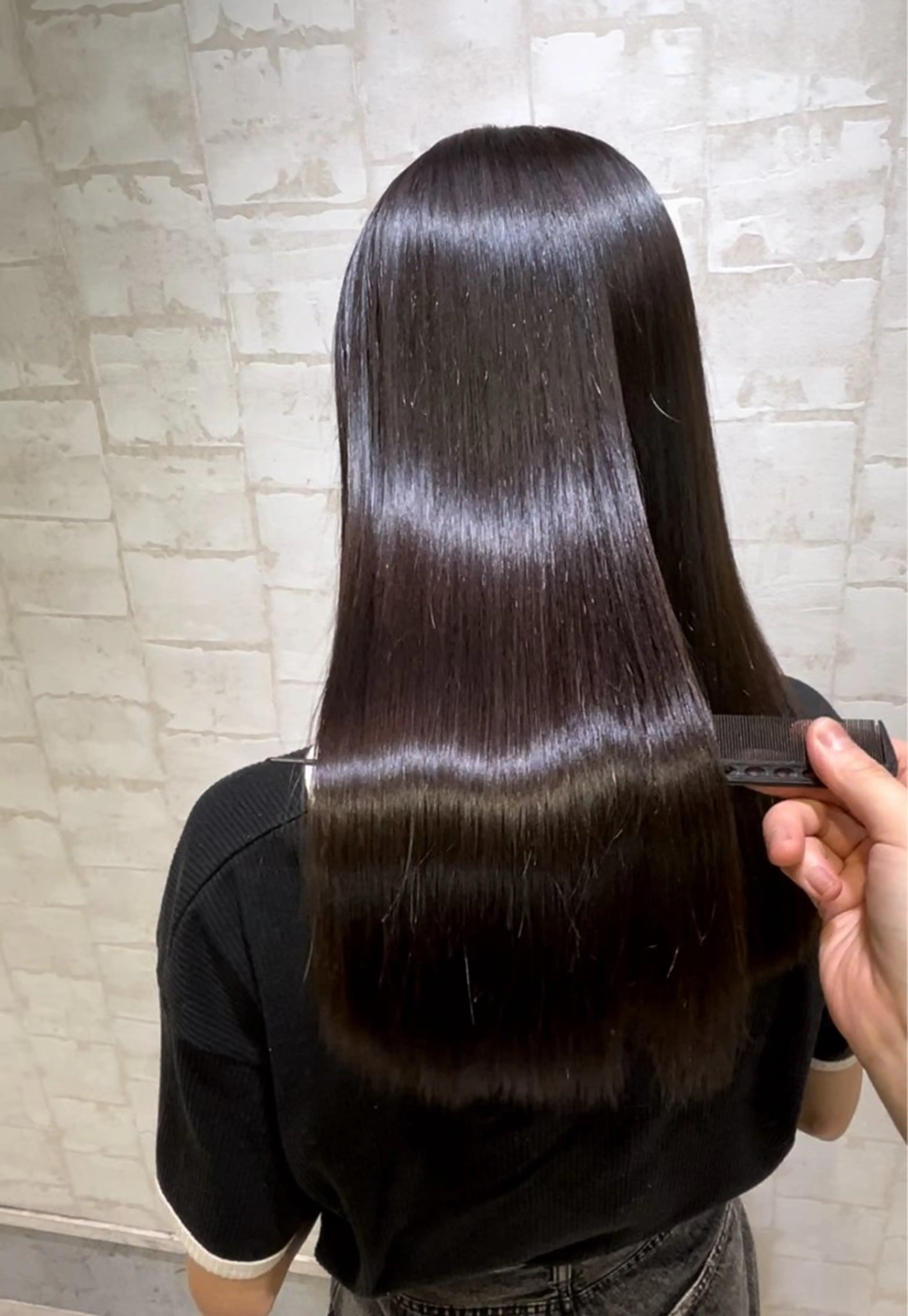 ミディアム ヘアカラー トリートメント 町田✨髪質改善✨ ななみのヘアスタイル