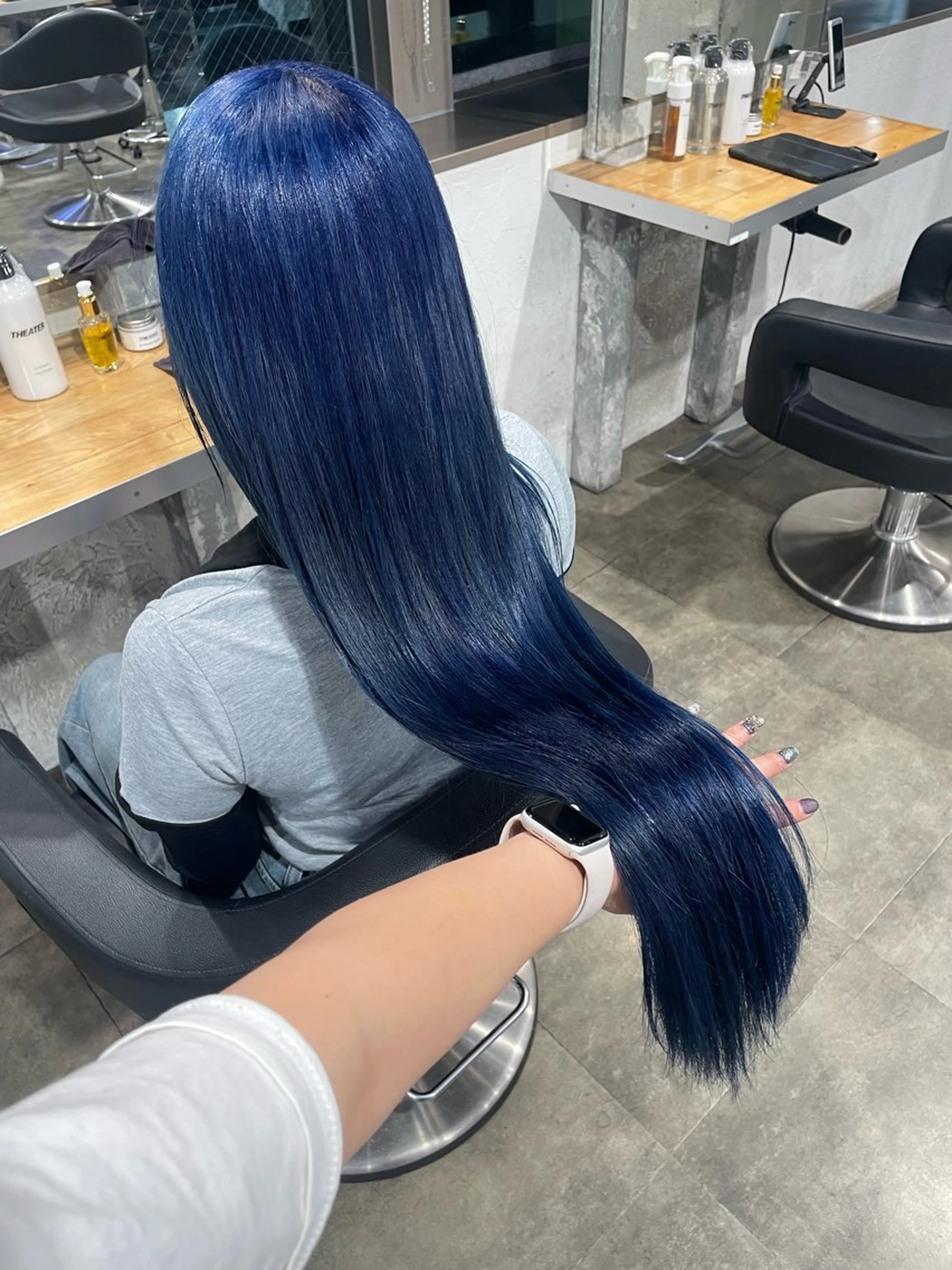 ロング カラー ヘアカラー ハイトーンブロンド 横浜💞ミオのヘアスタイル