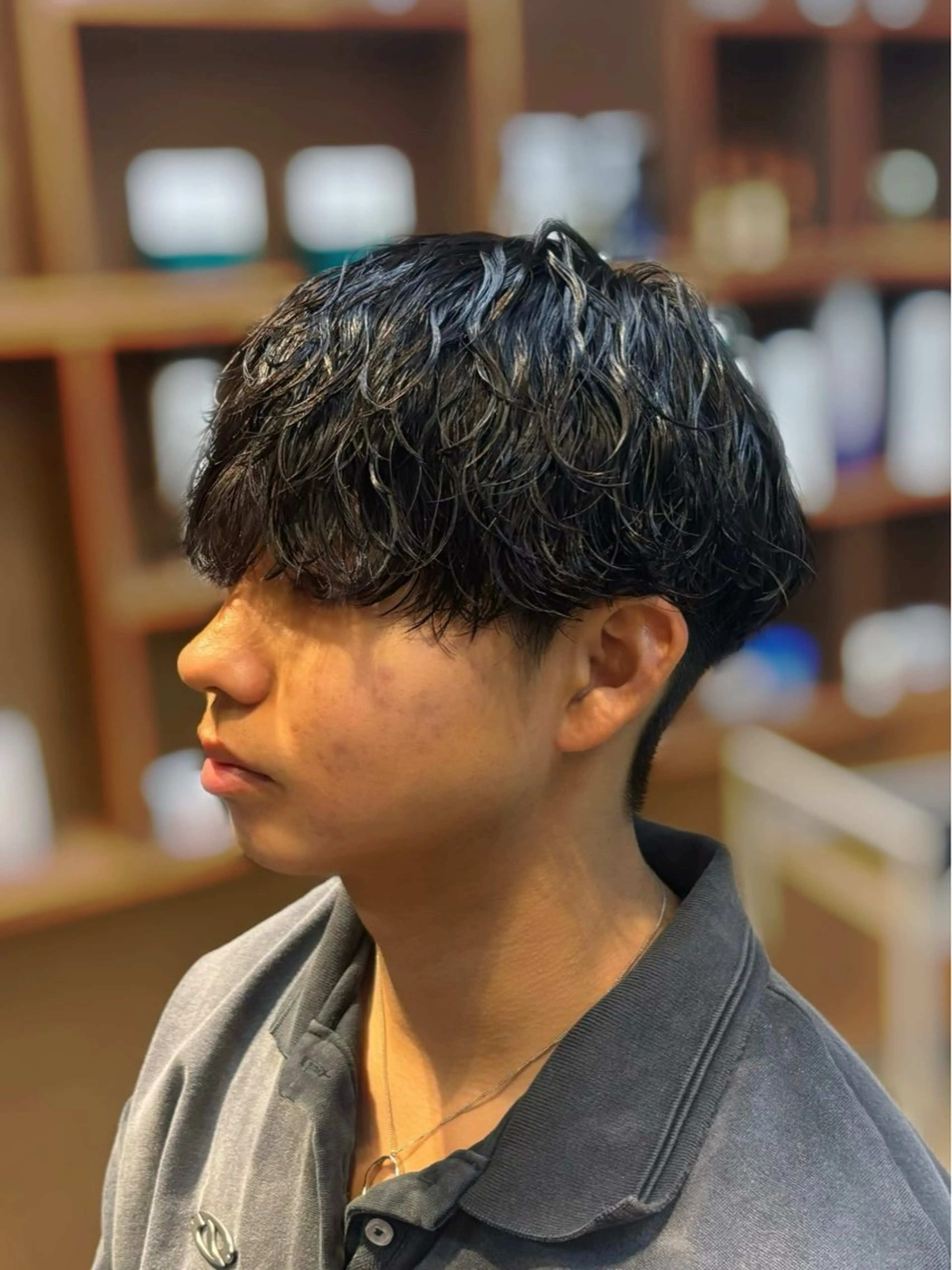 パーマ カット パーマ kota 【波巻き/シャドウ】のヘアスタイル