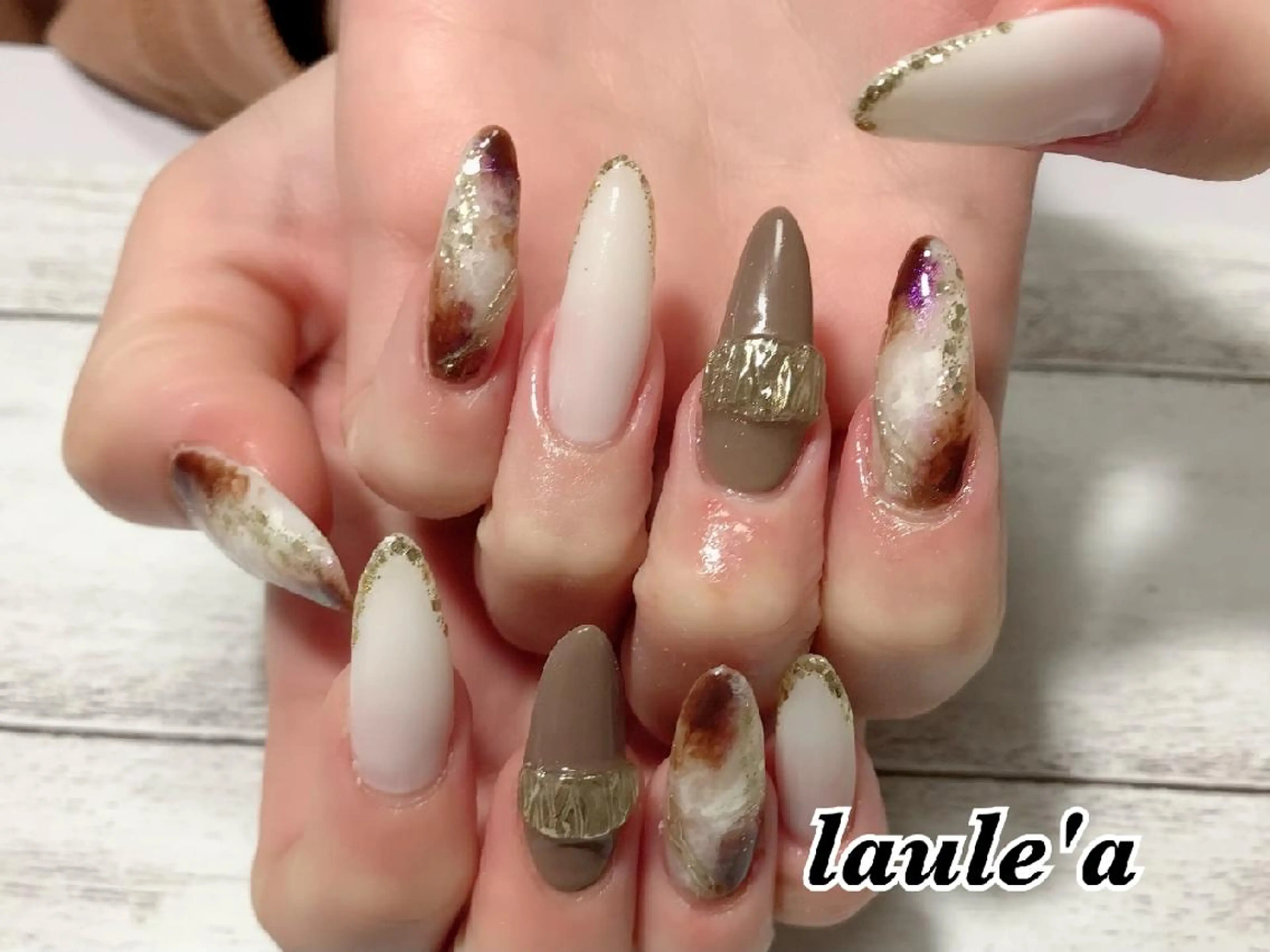 ネイル ハンドネイル Rグループ felizのネイルデザイン