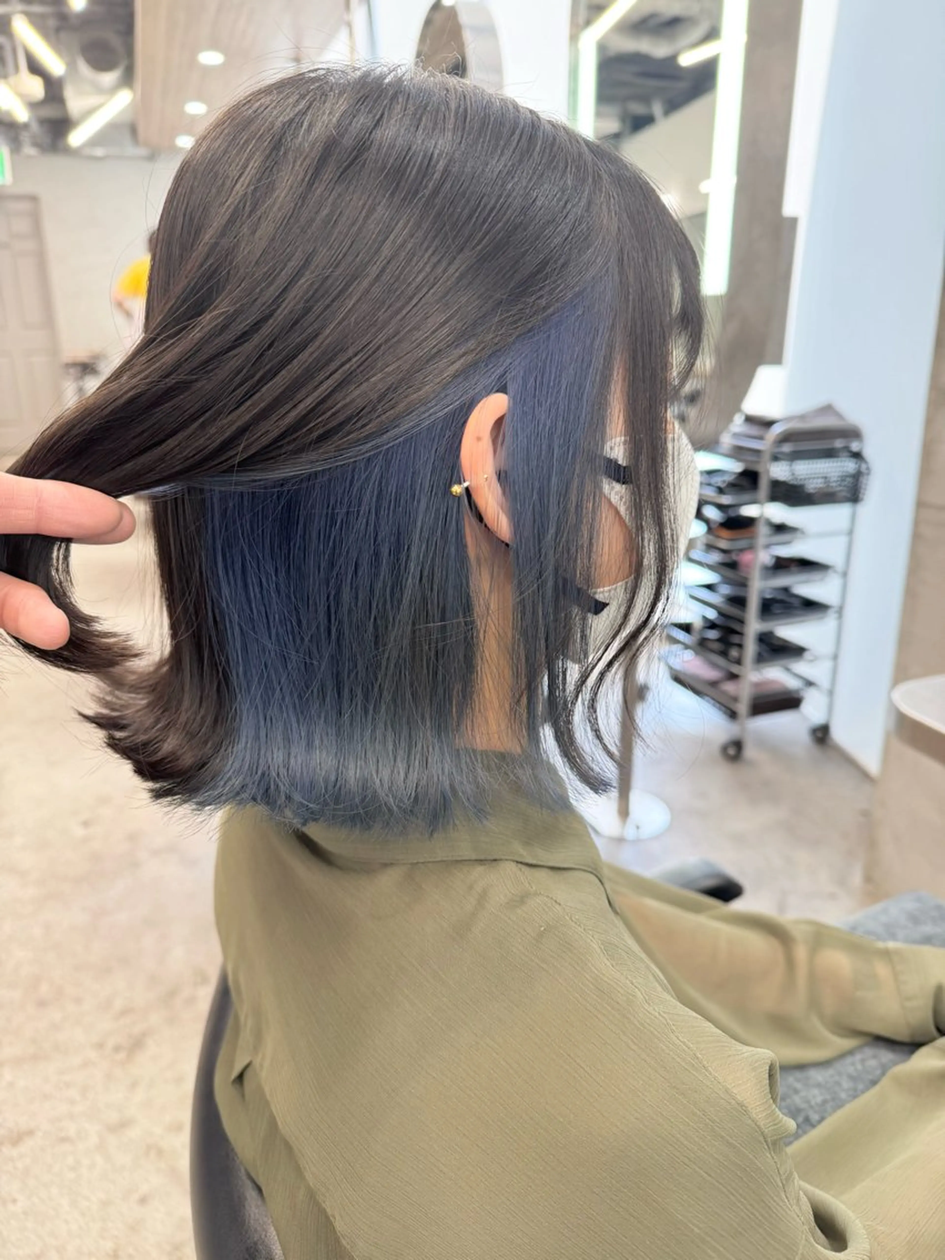 ショート カラー ヘアカラー トリートメント ヘアセット 髪質改善＆艶カラー Zina💋池袋のヘアスタイル