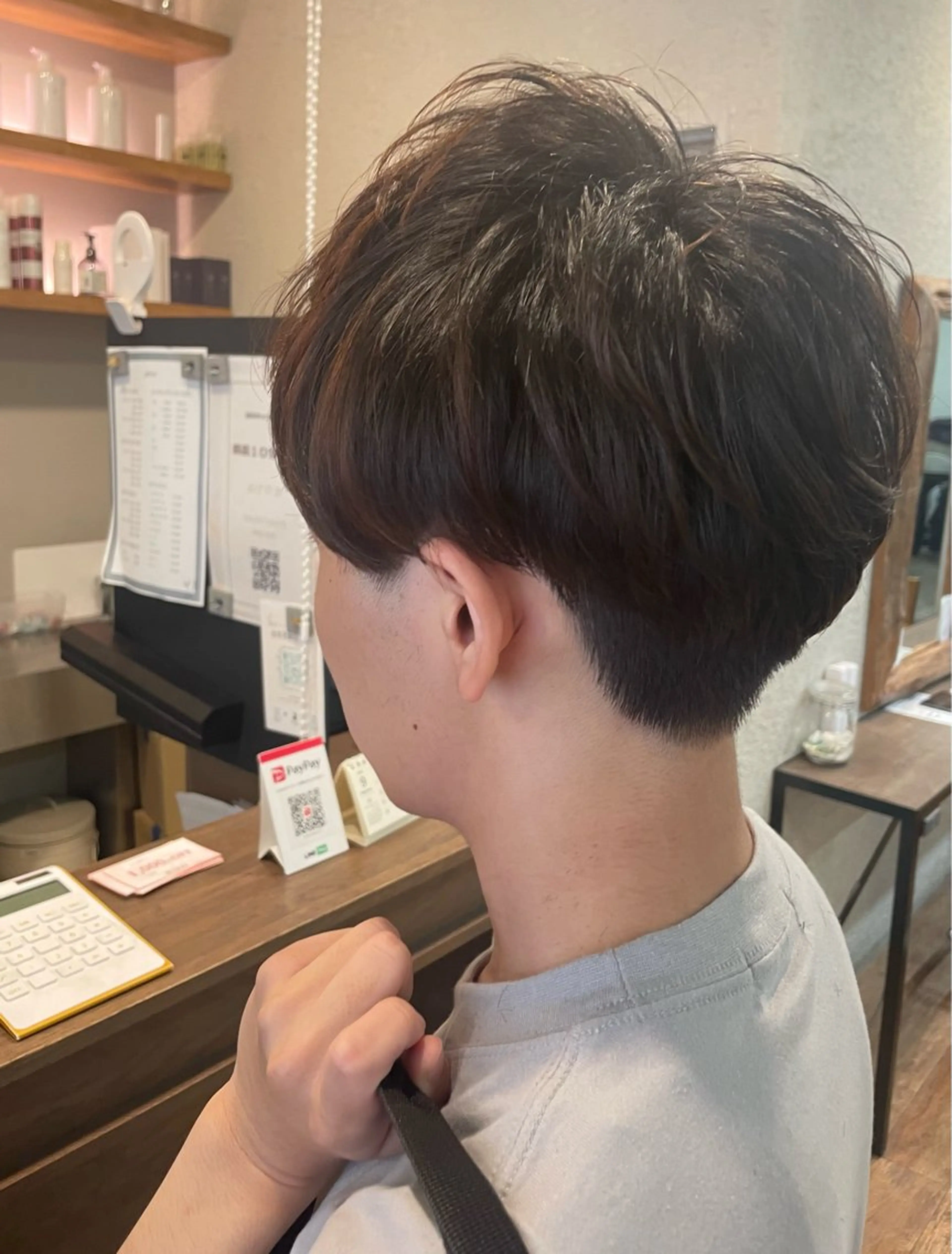 ショート メンズ あらいしほ /メンズカットのヘアスタイル