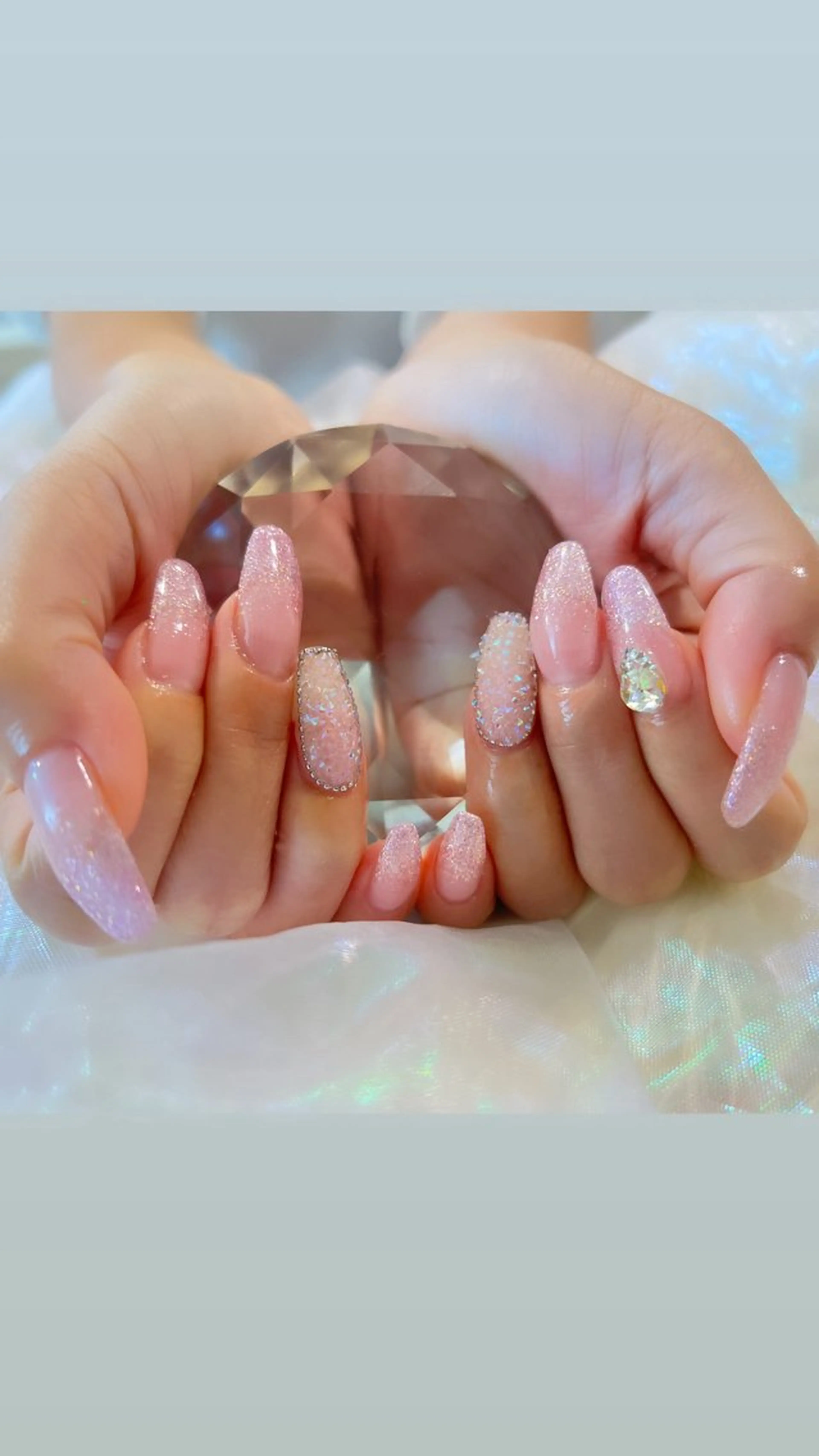 ネイル ラメ(グリッター) ラメグラデーション 88-nail. MAKIのネイルデザイン