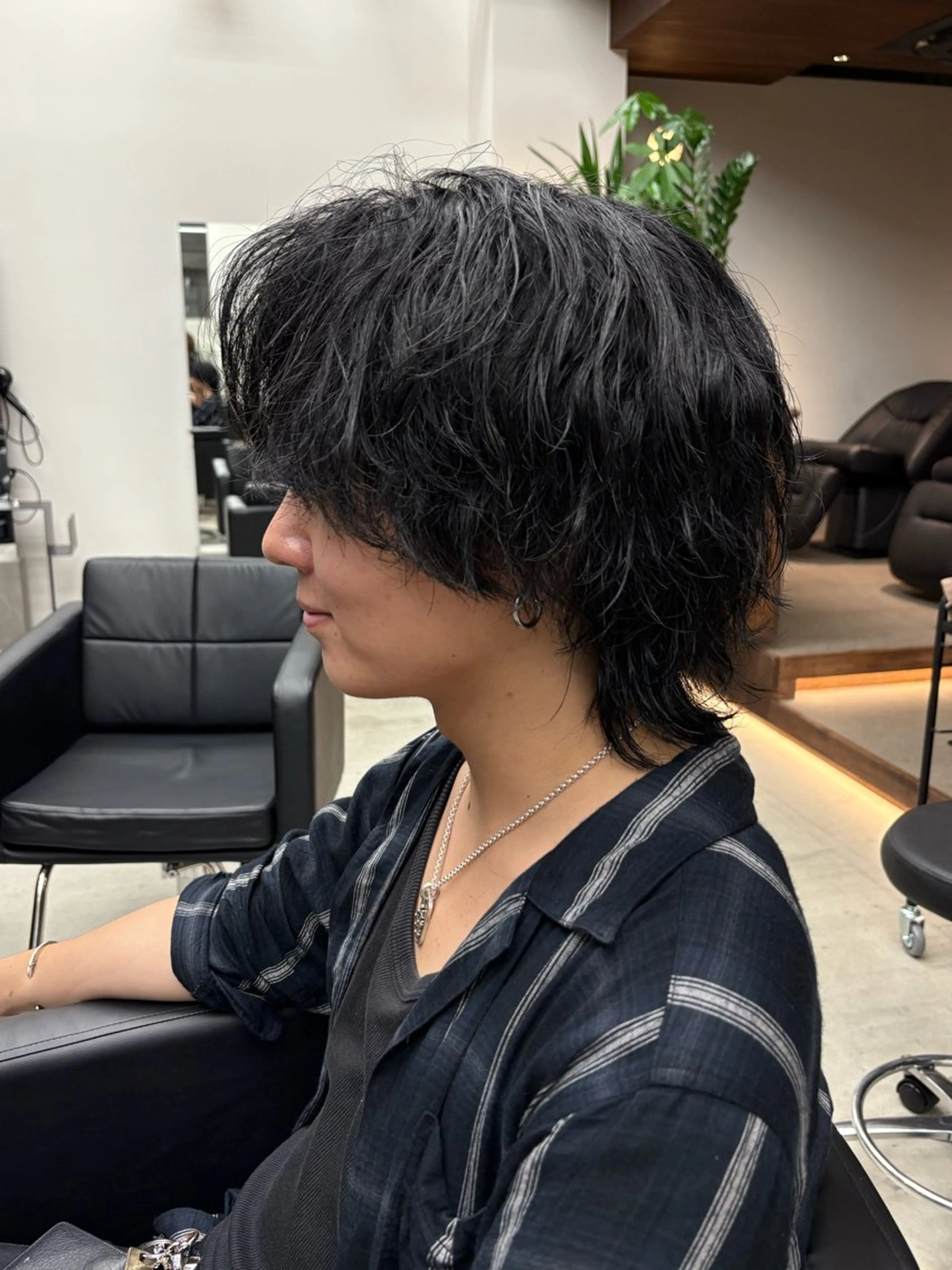ショート カラー ブラウンカラー ダークブラウン 名古屋栄カラーモデル sayoのヘアスタイル