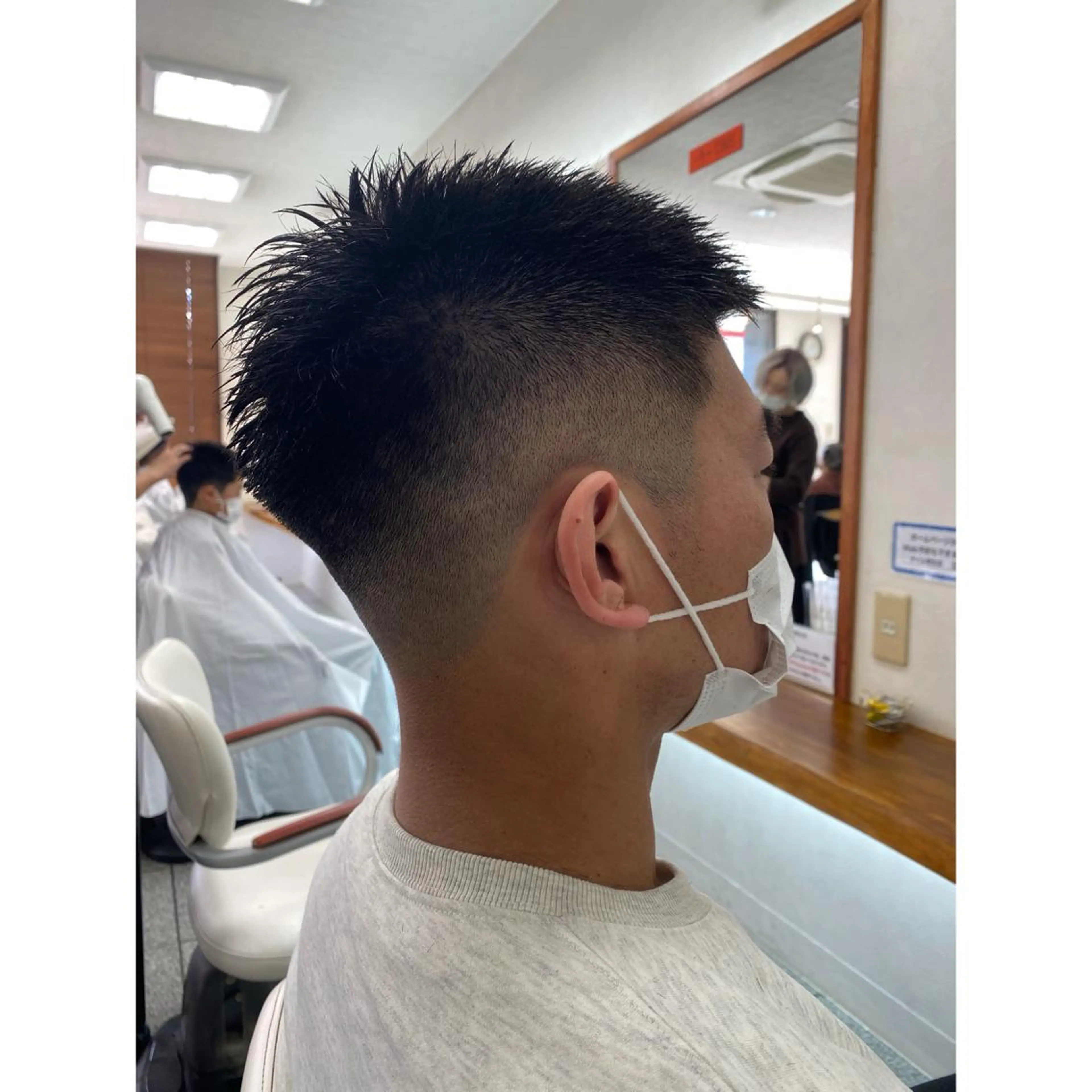 ショート ボブ/ぱつっとボブ/ 谷口 海星のヘアスタイル