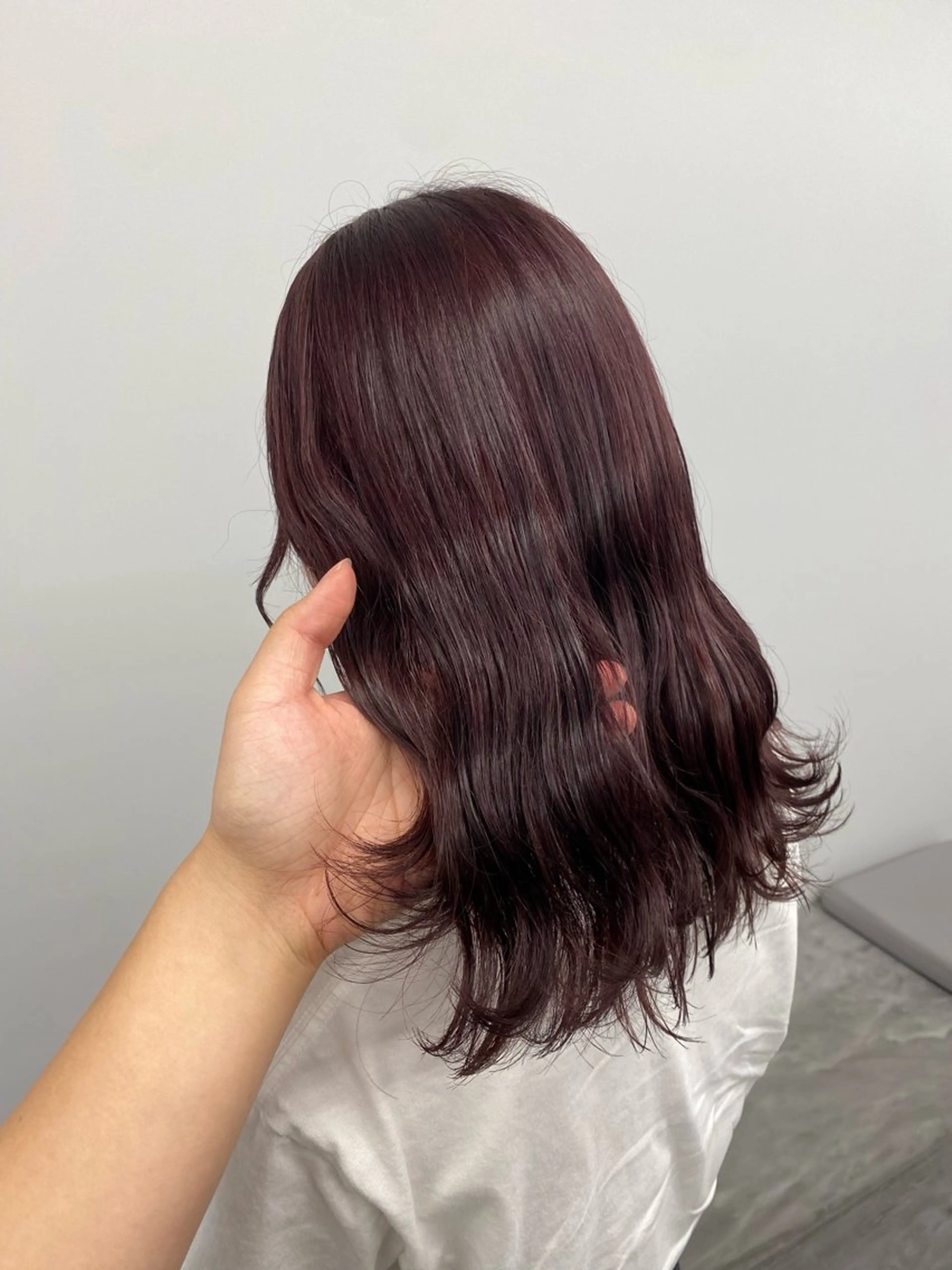 セミロング ヘアカラー ROCCO3rd / りんなのヘアスタイル