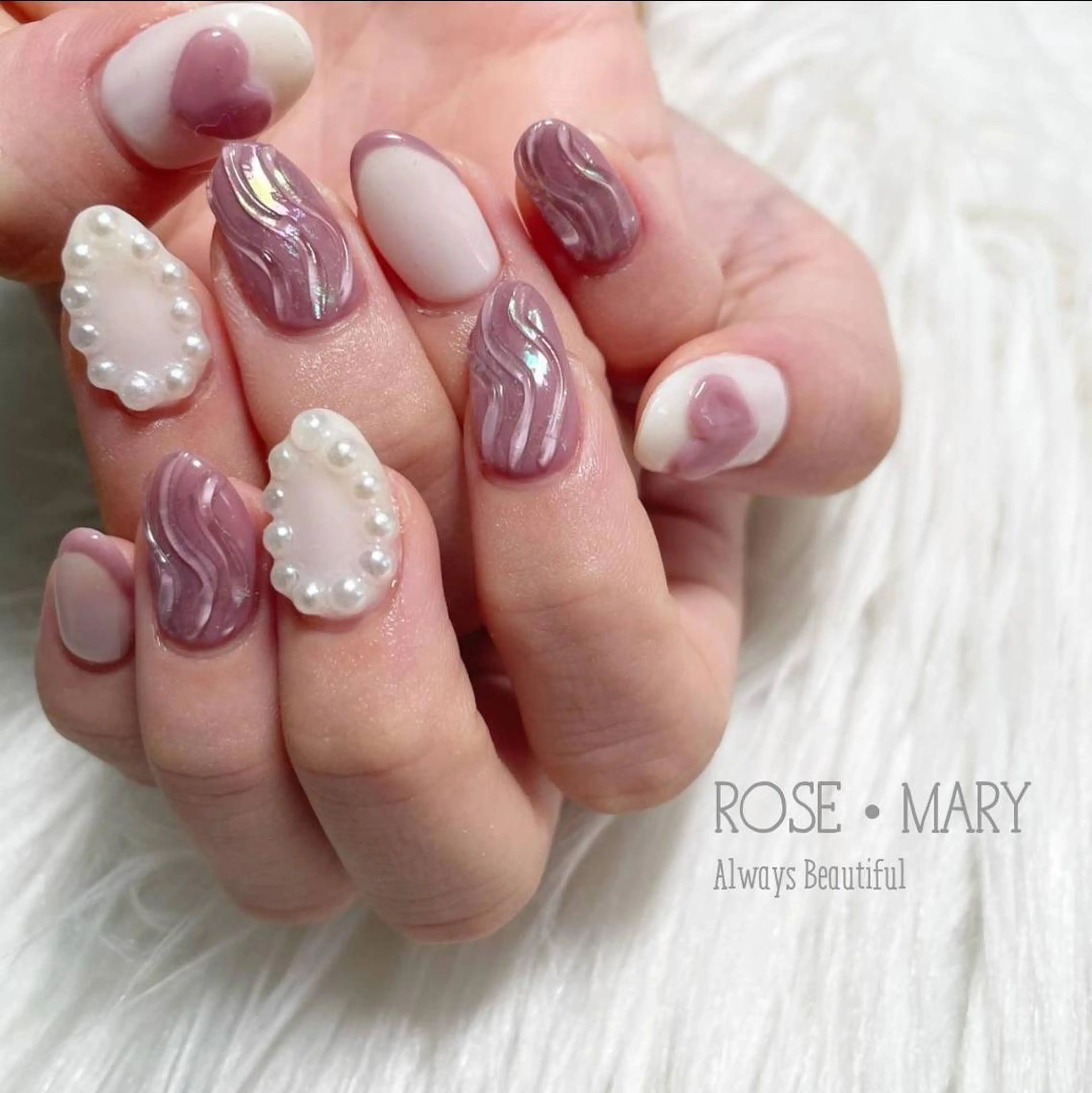 ネイル ハンドネイル ROSE・MARY 木村のネイルデザイン