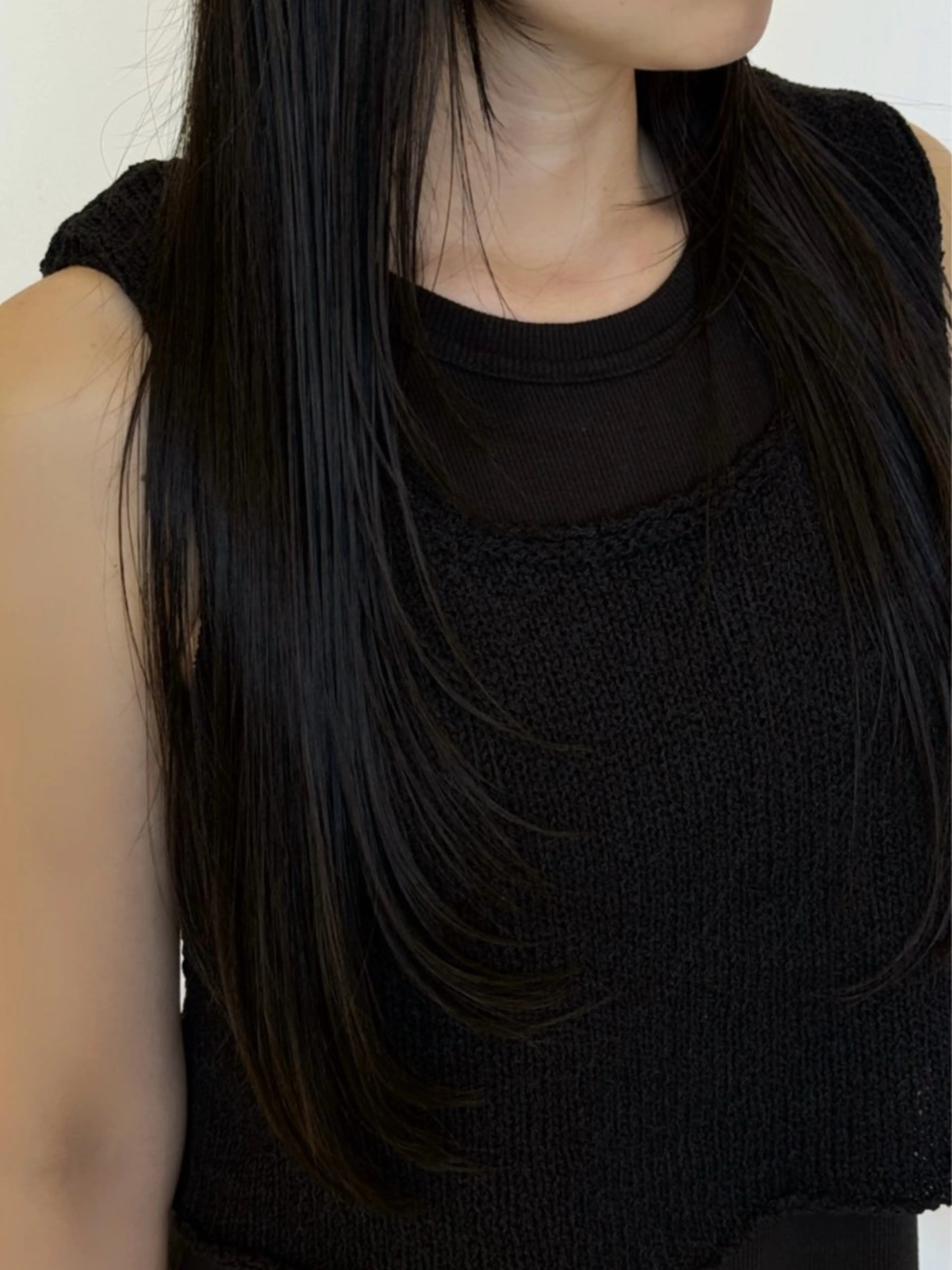 ロング 杏 華のヘアスタイル