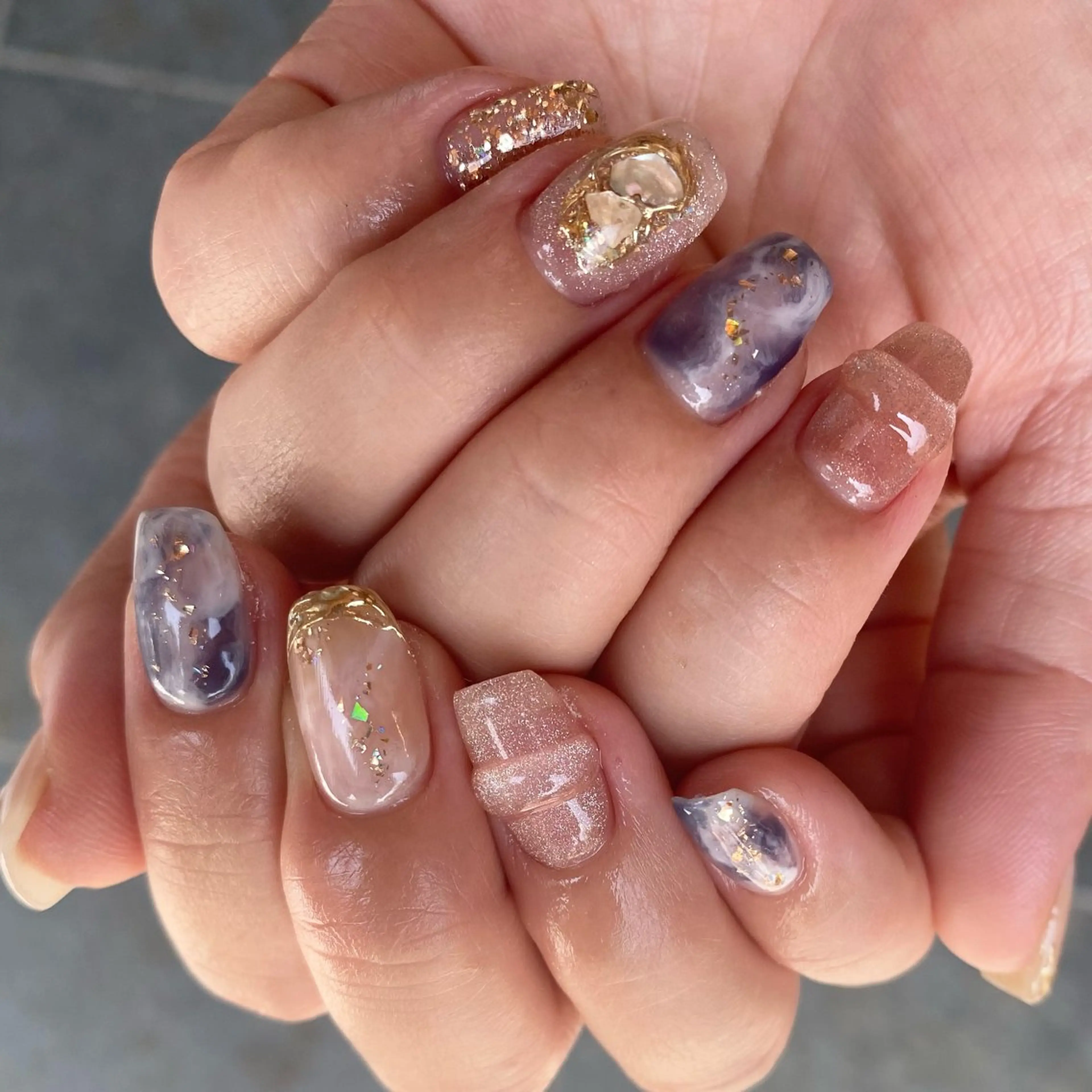 ネイル ニュアンスネイル chic_nail chieのネイルデザイン