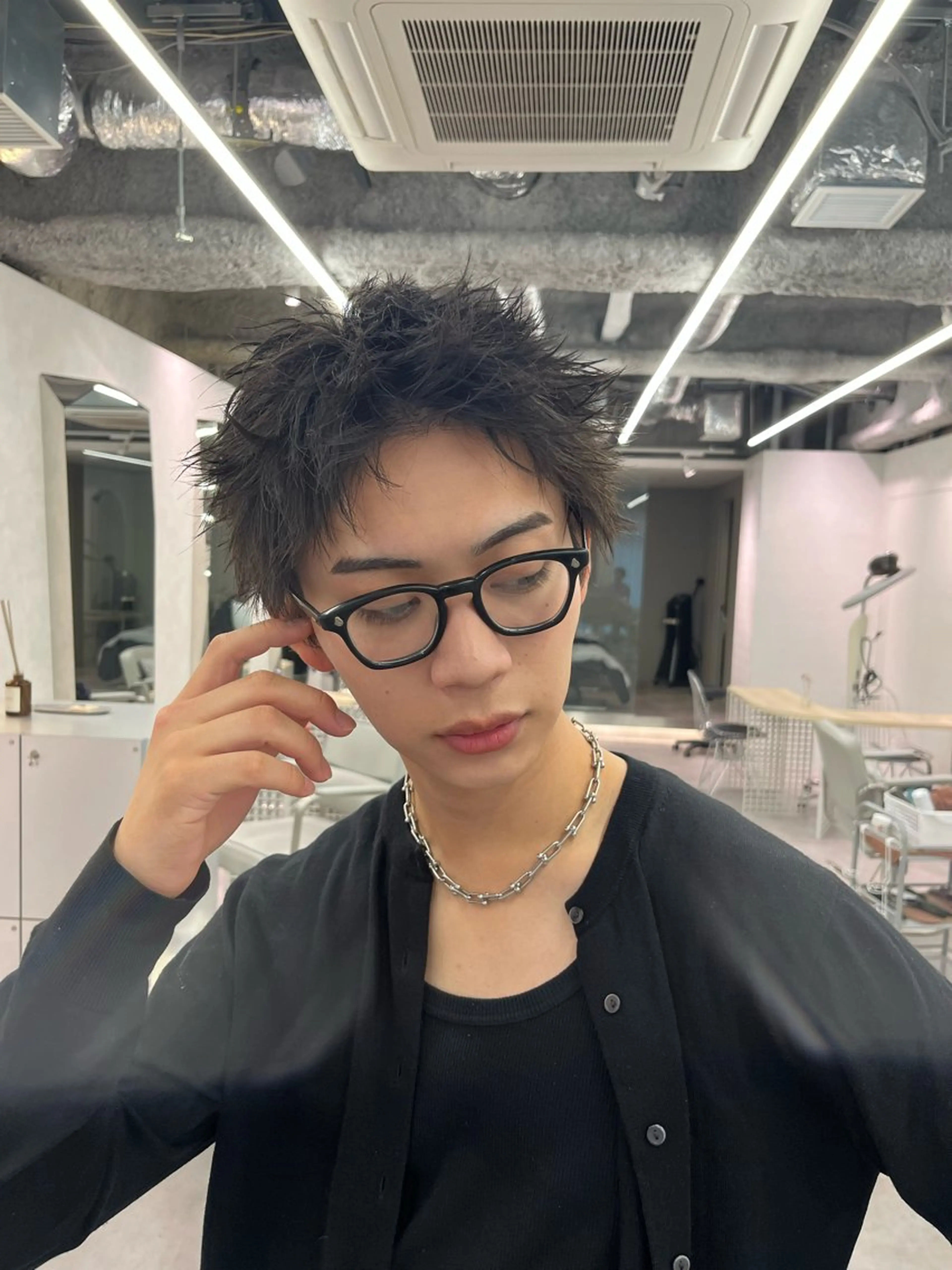 メンズ カット パーマ メンズ特化美容師 水野友貴のヘアスタイル