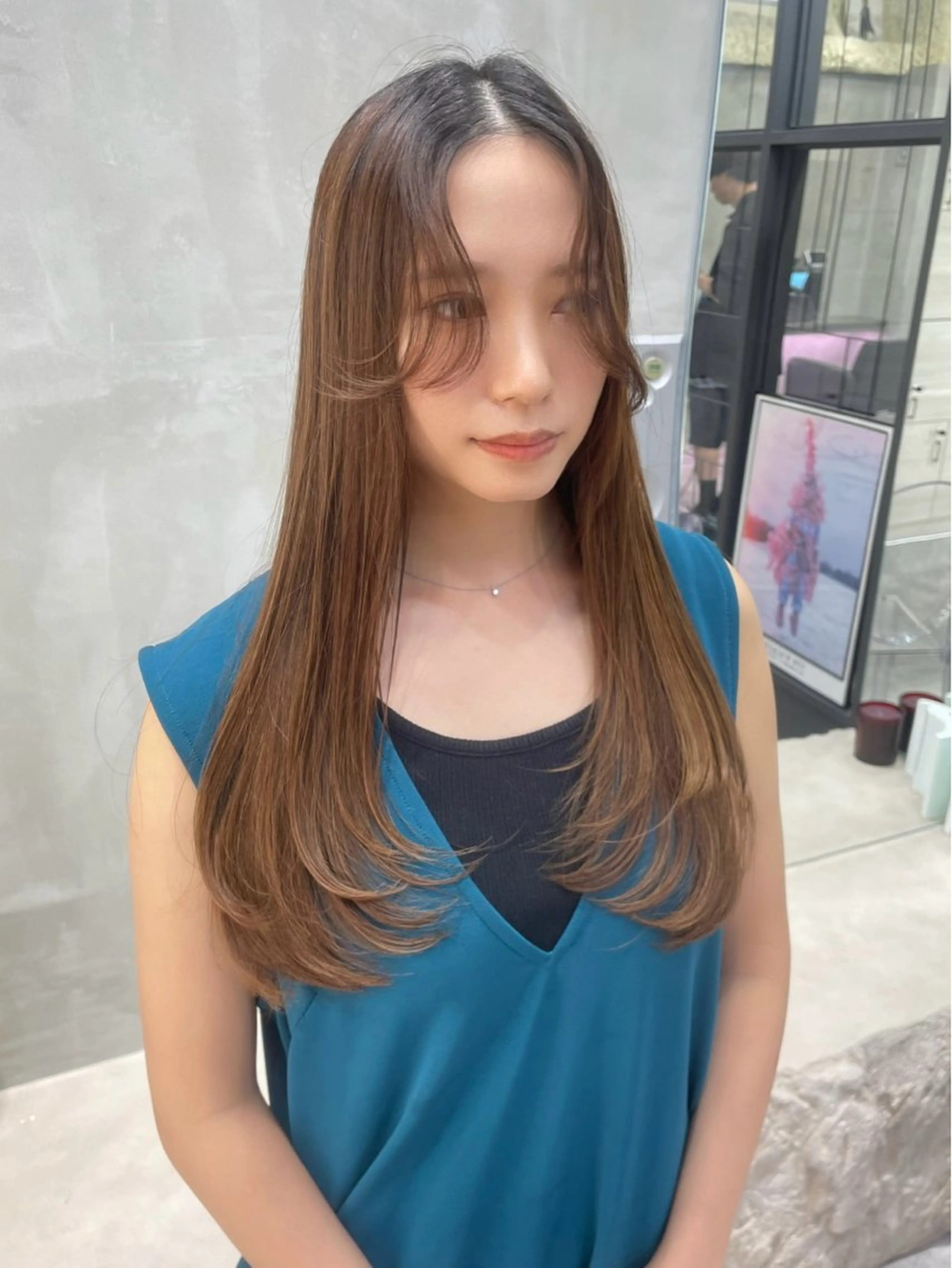 ロング レイヤーカット カット トリートメント カノン/アニメ漫画 好き美容師︎💕︎︎のヘアスタイル